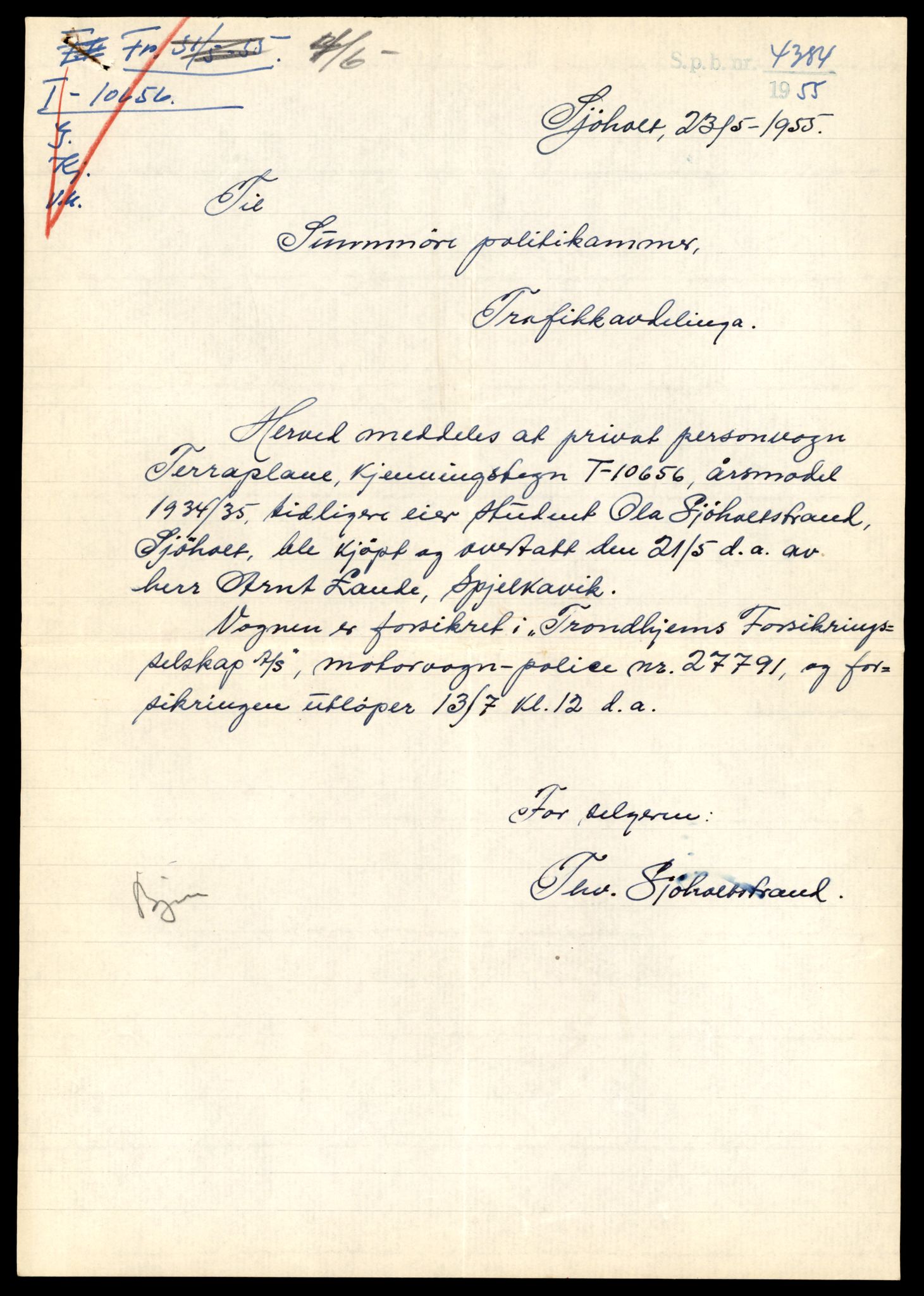 Møre og Romsdal vegkontor - Ålesund trafikkstasjon, AV/SAT-A-4099/F/Fe/L0022: Registreringskort for kjøretøy T 10584 - T 10694, 1927-1998, p. 2075