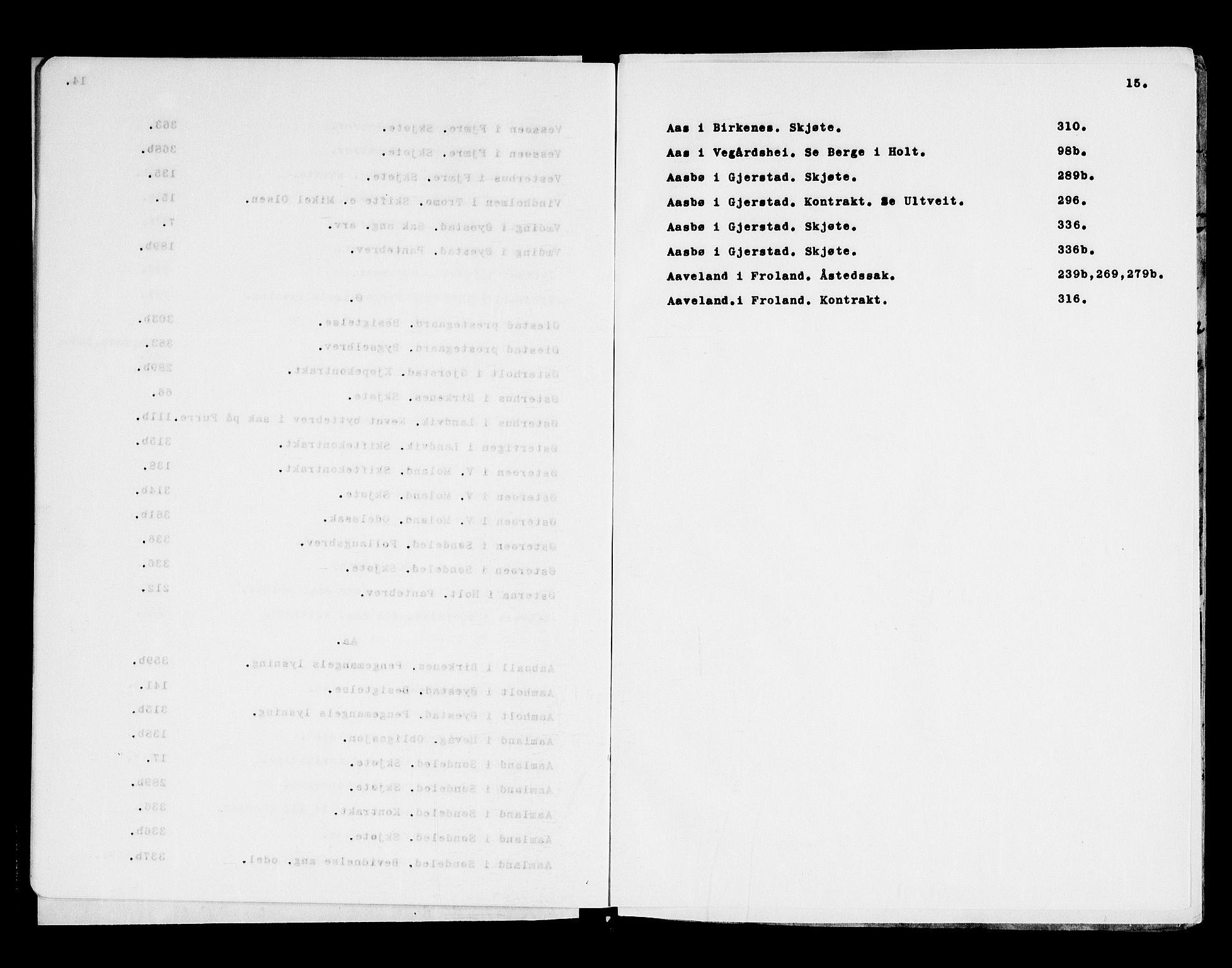 Nedenes sorenskriveri før 1824, AV/SAK-1221-0007/F/Fa/L0017: Tingbok med register nr 12, 1715-1717