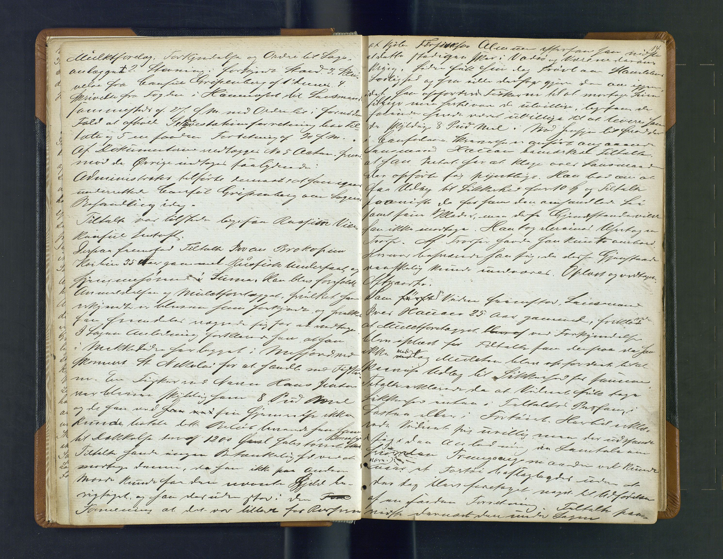 Hammerfest fogderi/sorenskriveri, AV/SATØ-S-0056/1/J/Ja/Jab/L0189: Ekstrarettsprotokoller, 1870-1881, p. 14