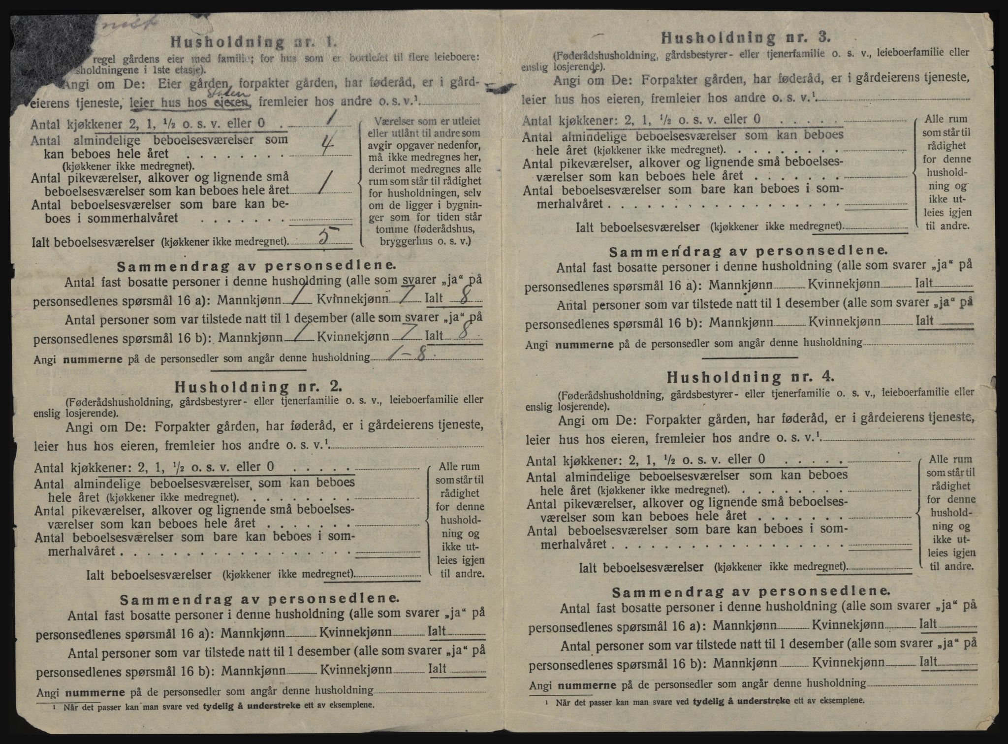 SAT, 1920 census for Rissa, 1920, p. 44