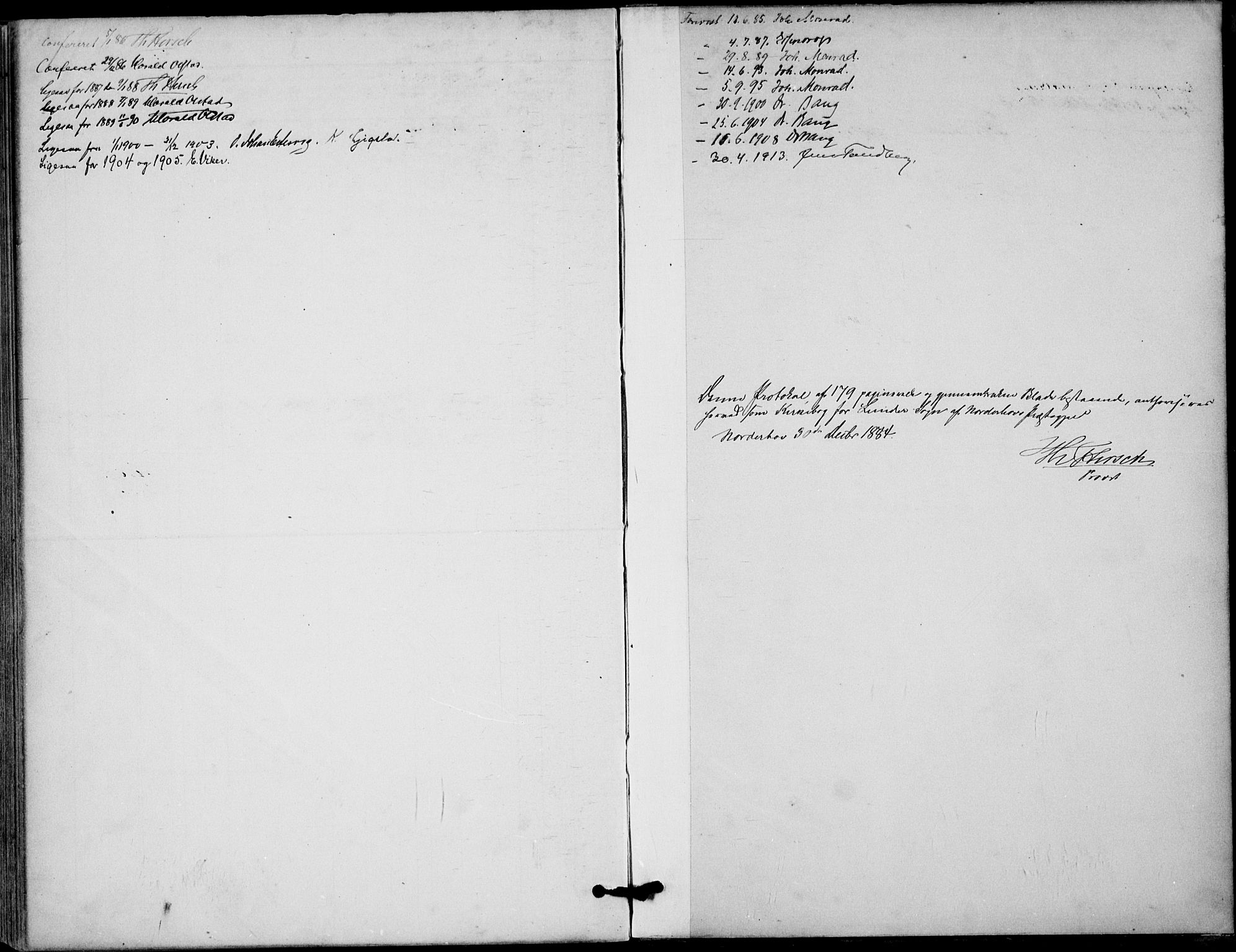 Lunder kirkebøker, SAKO/A-629/F/Fa/L0001: Parish register (official) no. I 1, 1885-1912