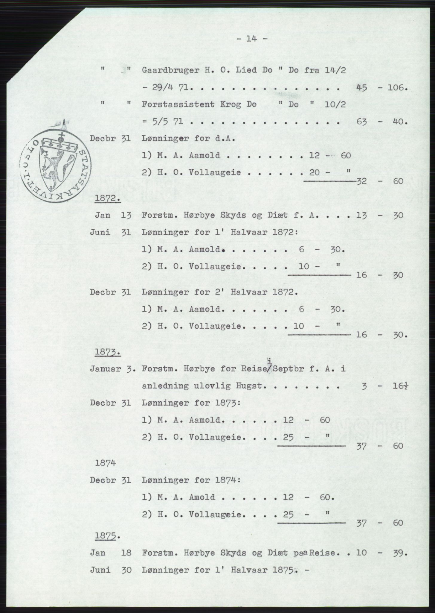 Statsarkivet i Oslo, AV/SAO-A-10621/Z/Zd/L0034: Avskrifter, j.nr 66-2499/1975, 1975, p. 236