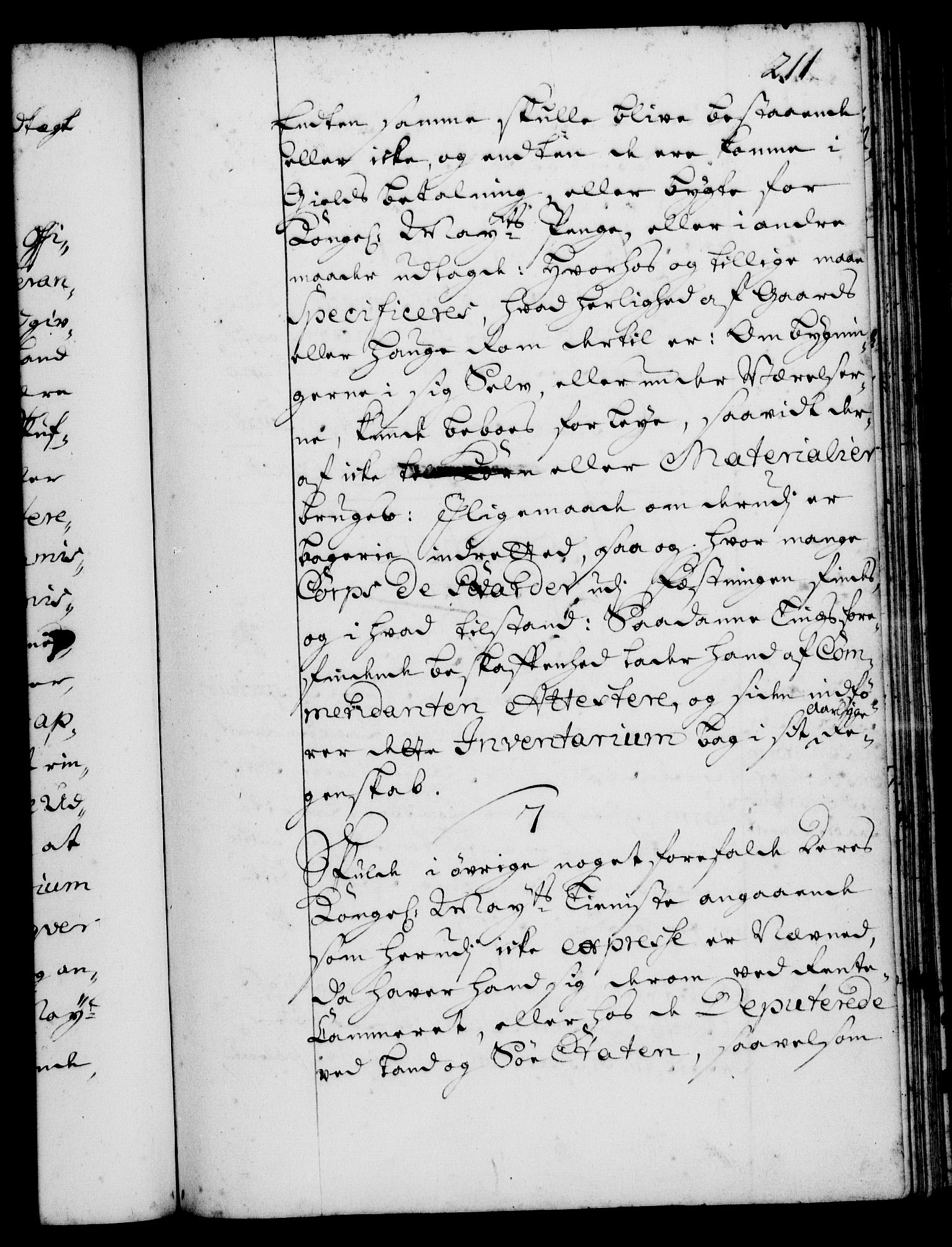 Rentekammeret, Kammerkanselliet, RA/EA-3111/G/Gg/Ggi/L0001: Norsk instruksjonsprotokoll med register (merket RK 53.34), 1720-1729, p. 211