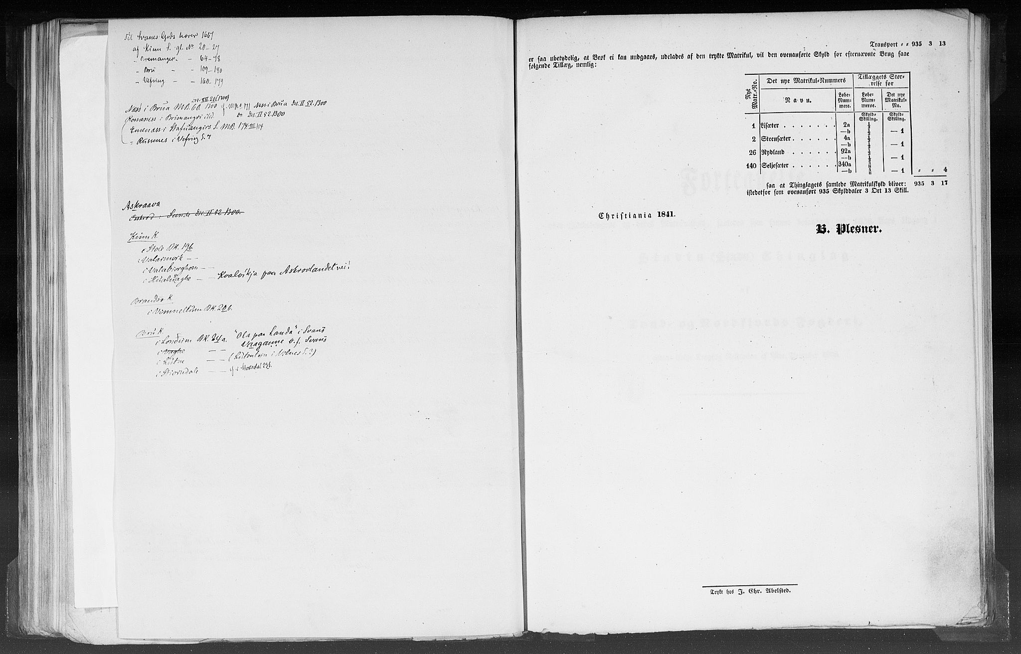 Rygh, RA/PA-0034/F/Fb/L0012: Matrikkelen for 1838 - Nordre Bergenhus amt (Sogn og Fjordane fylke), 1838