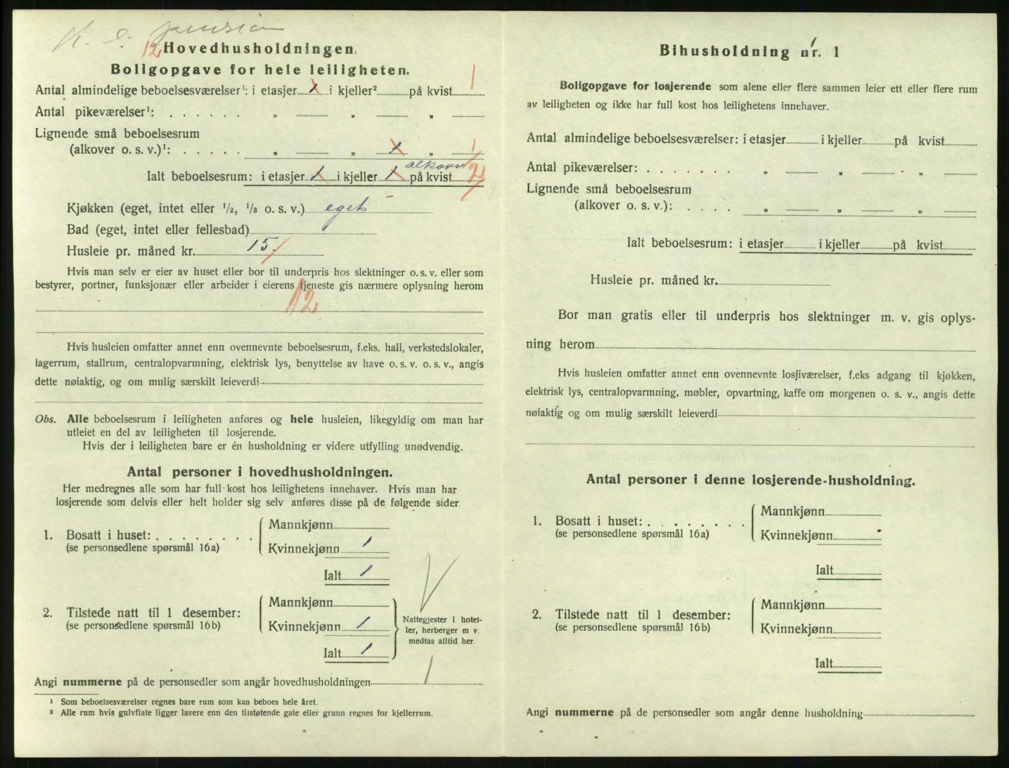 SAKO, 1920 census for Larvik, 1920, p. 5957