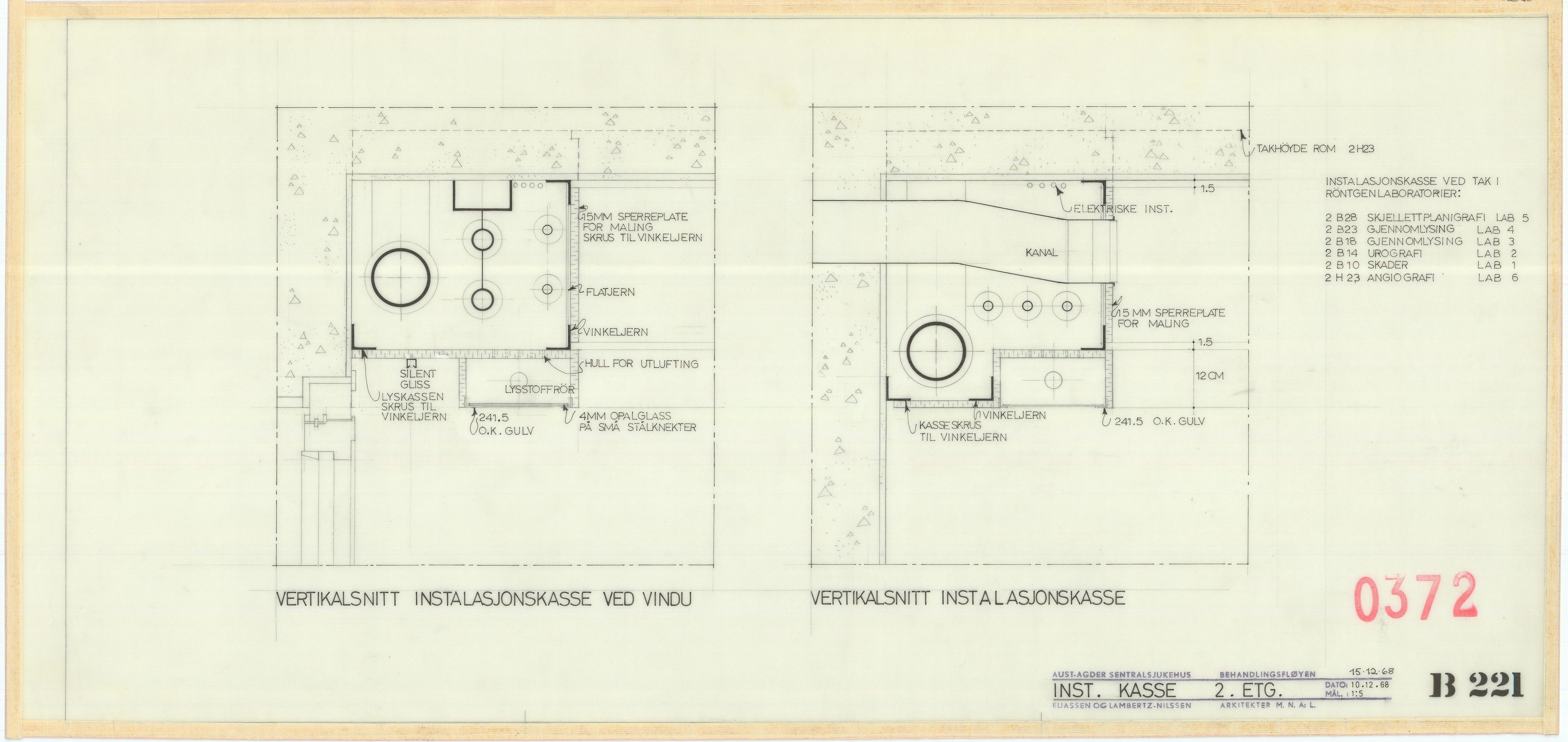 Eliassen og Lambertz-Nilssen Arkitekter, AAKS/PA-2983/T/T02/L0006: Tegningskogger 0372, 1967-1972, p. 12