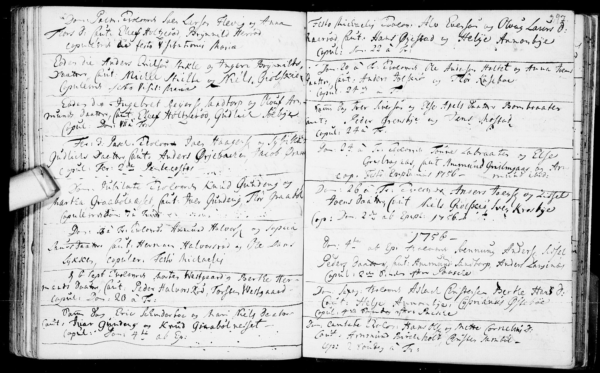 Aremark prestekontor Kirkebøker, AV/SAO-A-10899/F/Fb/L0002: Parish register (official) no.  II 2, 1745-1795, p. 297