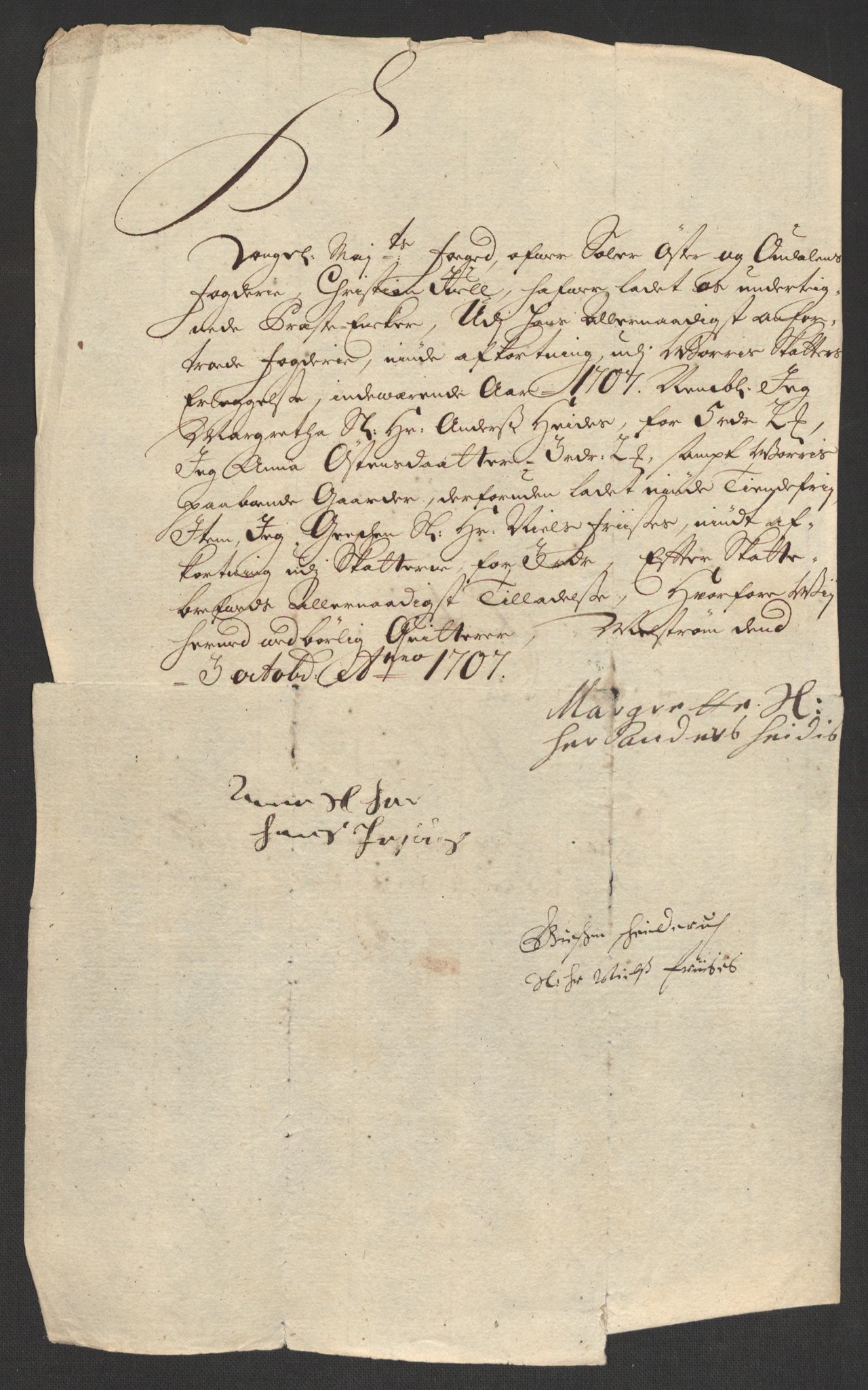 Rentekammeret inntil 1814, Reviderte regnskaper, Fogderegnskap, AV/RA-EA-4092/R13/L0844: Fogderegnskap Solør, Odal og Østerdal, 1707, p. 233