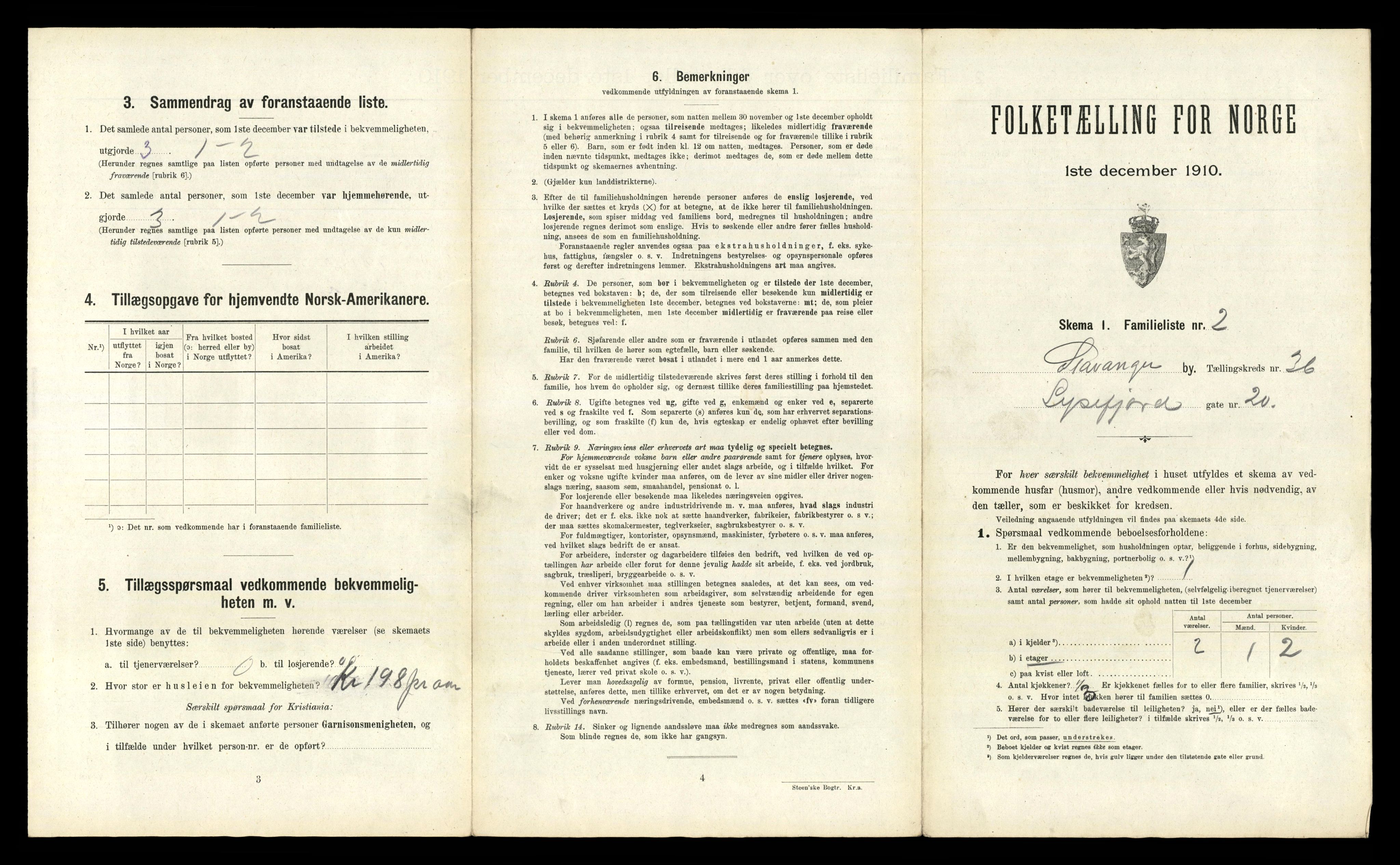 RA, 1910 census for Stavanger, 1910, p. 22988