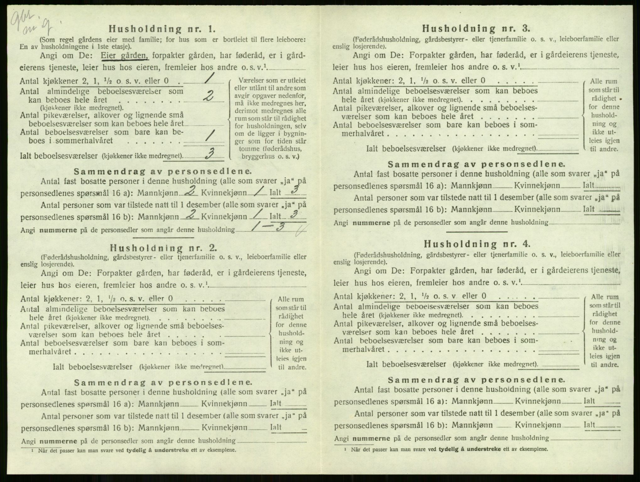 SAKO, 1920 census for Andebu, 1920, p. 736