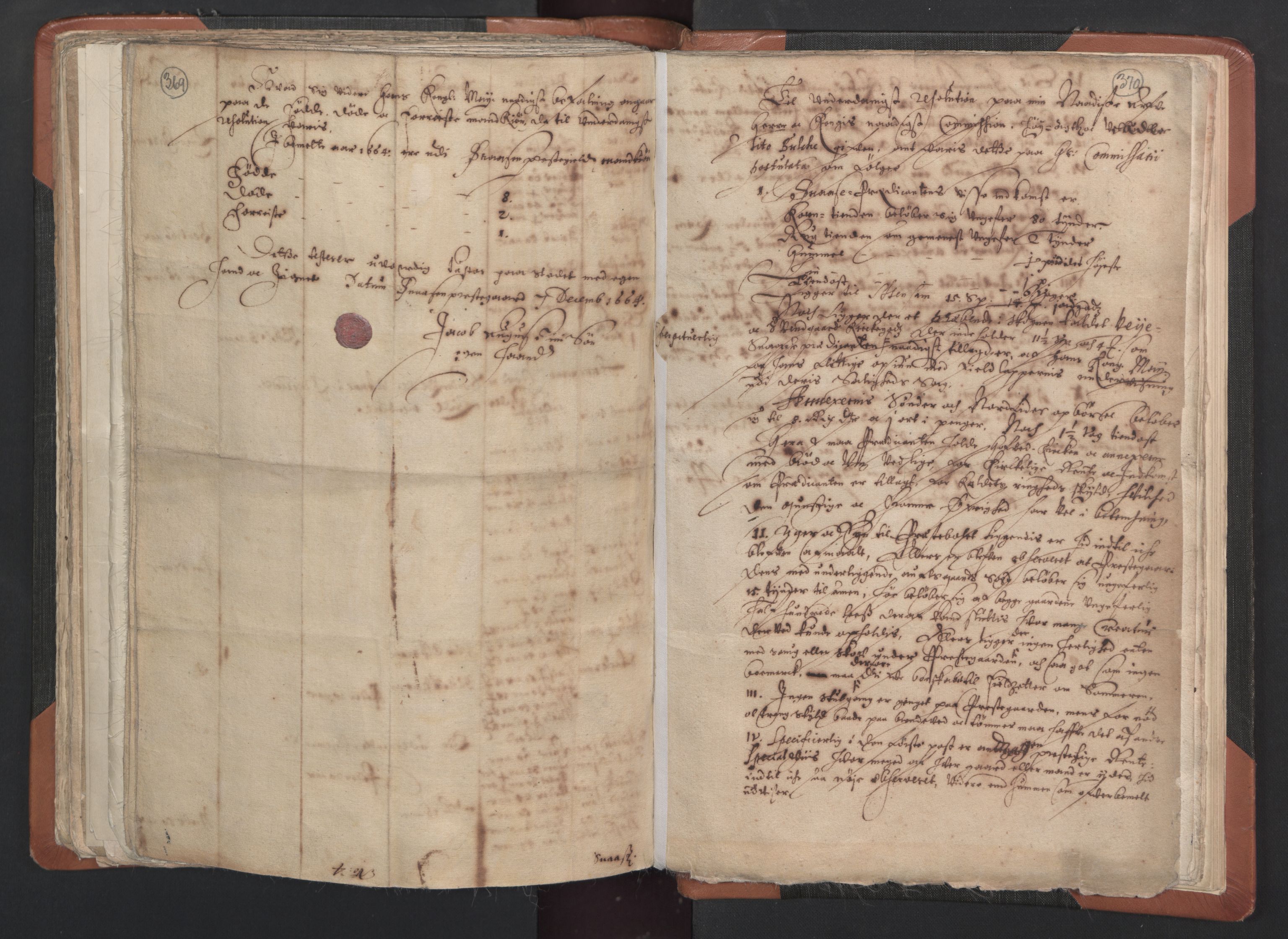 RA, Vicar's Census 1664-1666, no. 33: Innherad deanery, 1664-1666, p. 369-370