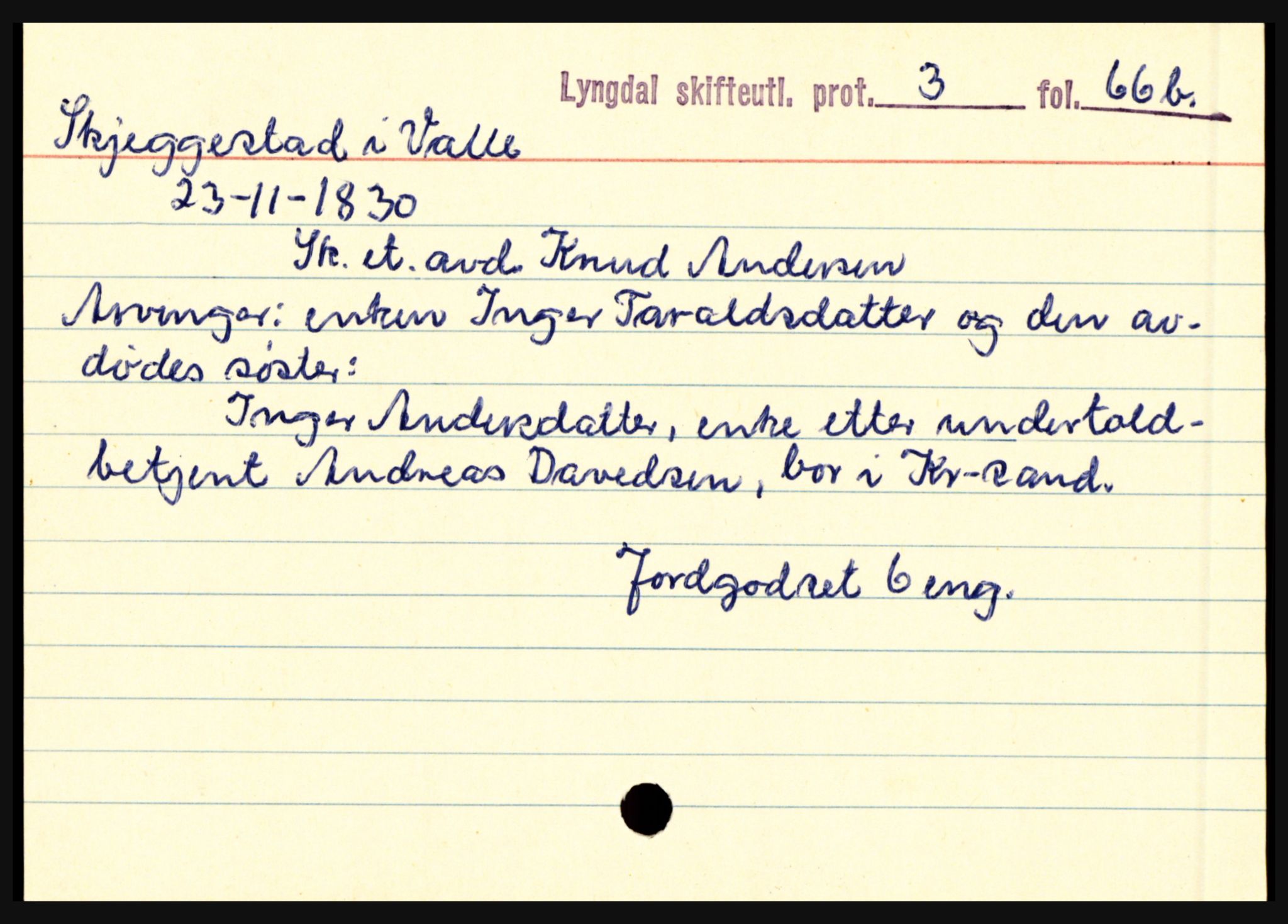 Lyngdal sorenskriveri, SAK/1221-0004/H, p. 9961