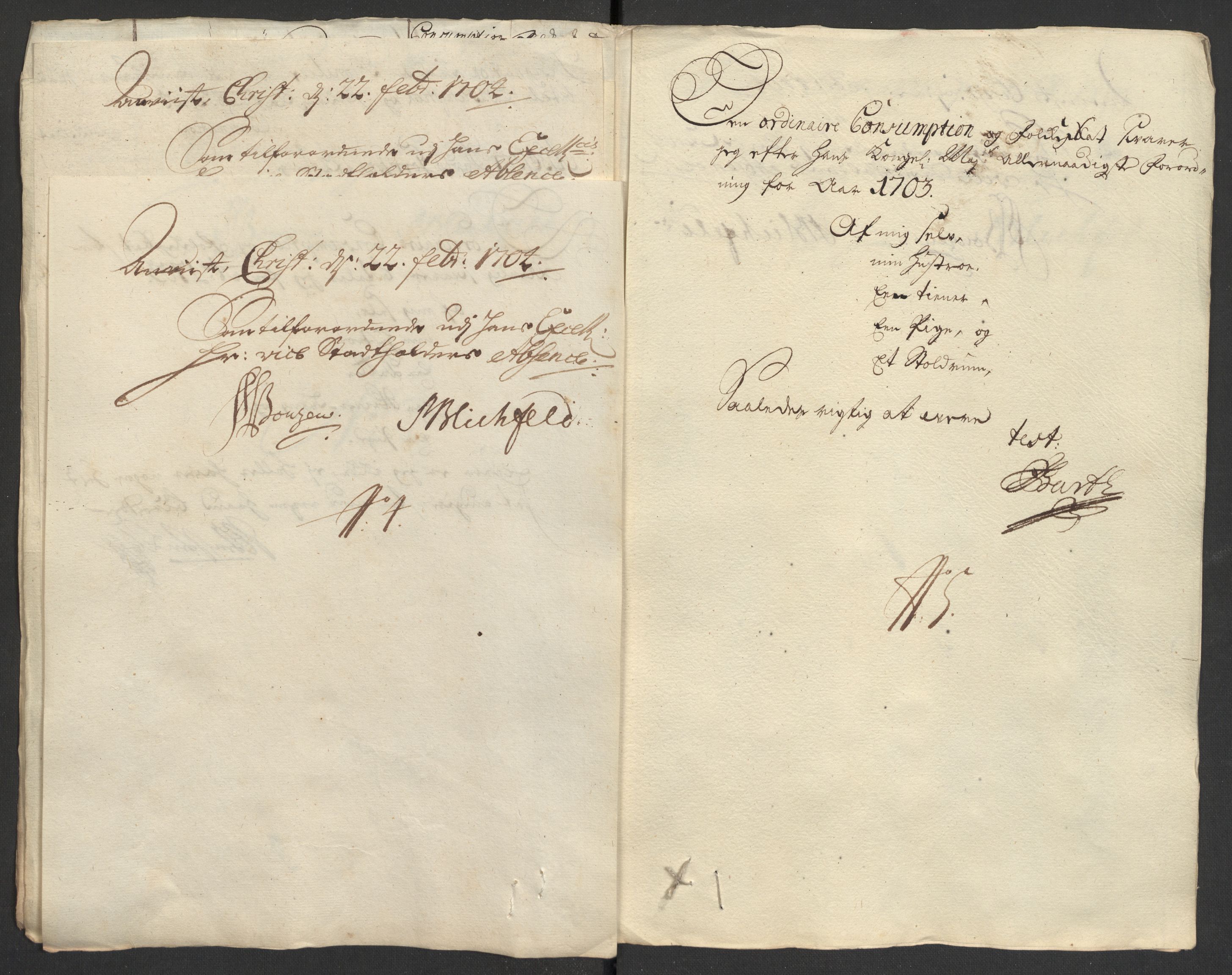 Rentekammeret inntil 1814, Reviderte regnskaper, Fogderegnskap, AV/RA-EA-4092/R24/L1581: Fogderegnskap Numedal og Sandsvær, 1703, p. 210