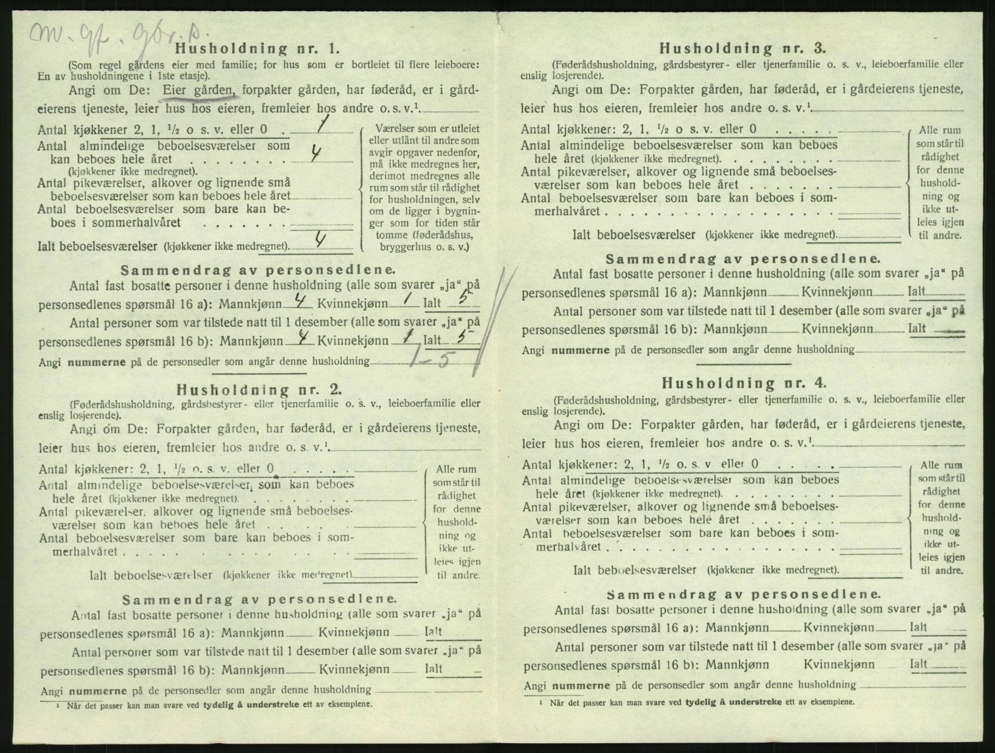 SAKO, 1920 census for Hedrum, 1920, p. 986