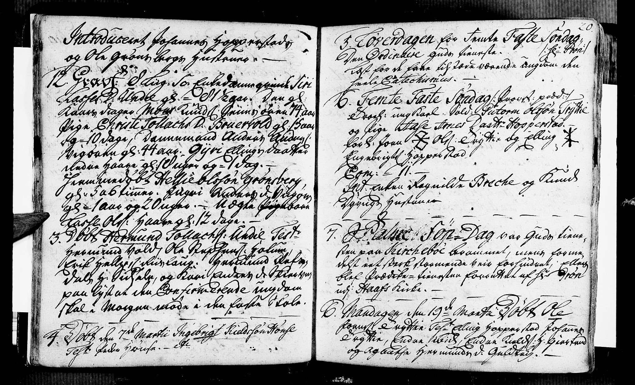 Vik sokneprestembete, AV/SAB-A-81501/H/Haa/Haaa/L0002: Parish register (official) no. A 2 / 1, 1740-1757, p. 20