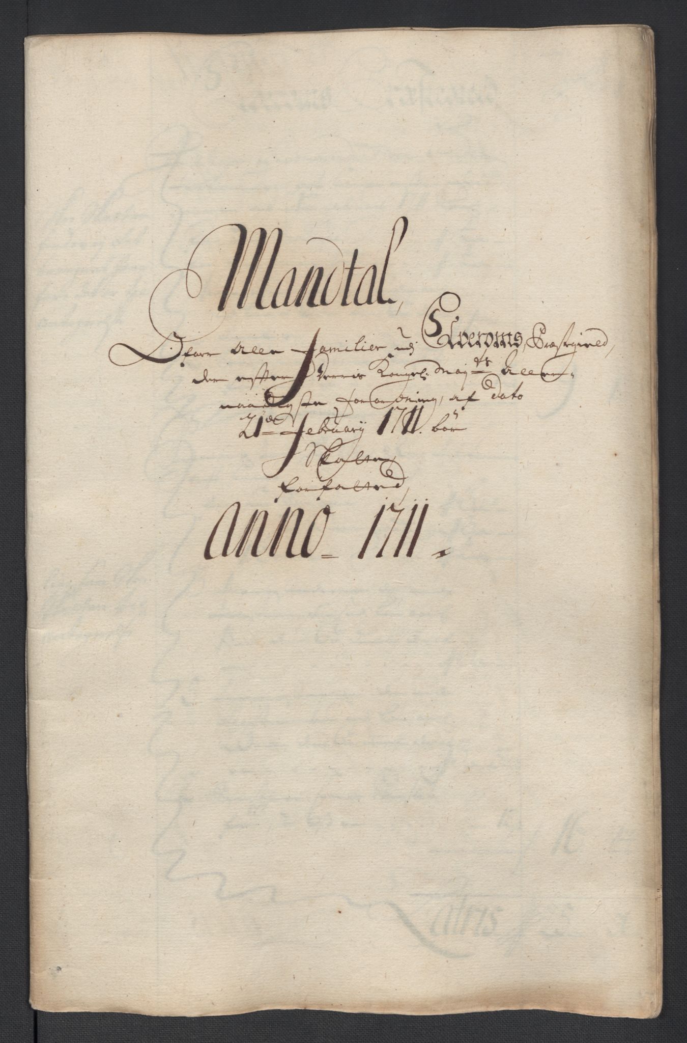 Rentekammeret inntil 1814, Reviderte regnskaper, Fogderegnskap, AV/RA-EA-4092/R13/L0848: Fogderegnskap Solør, Odal og Østerdal, 1711, p. 390