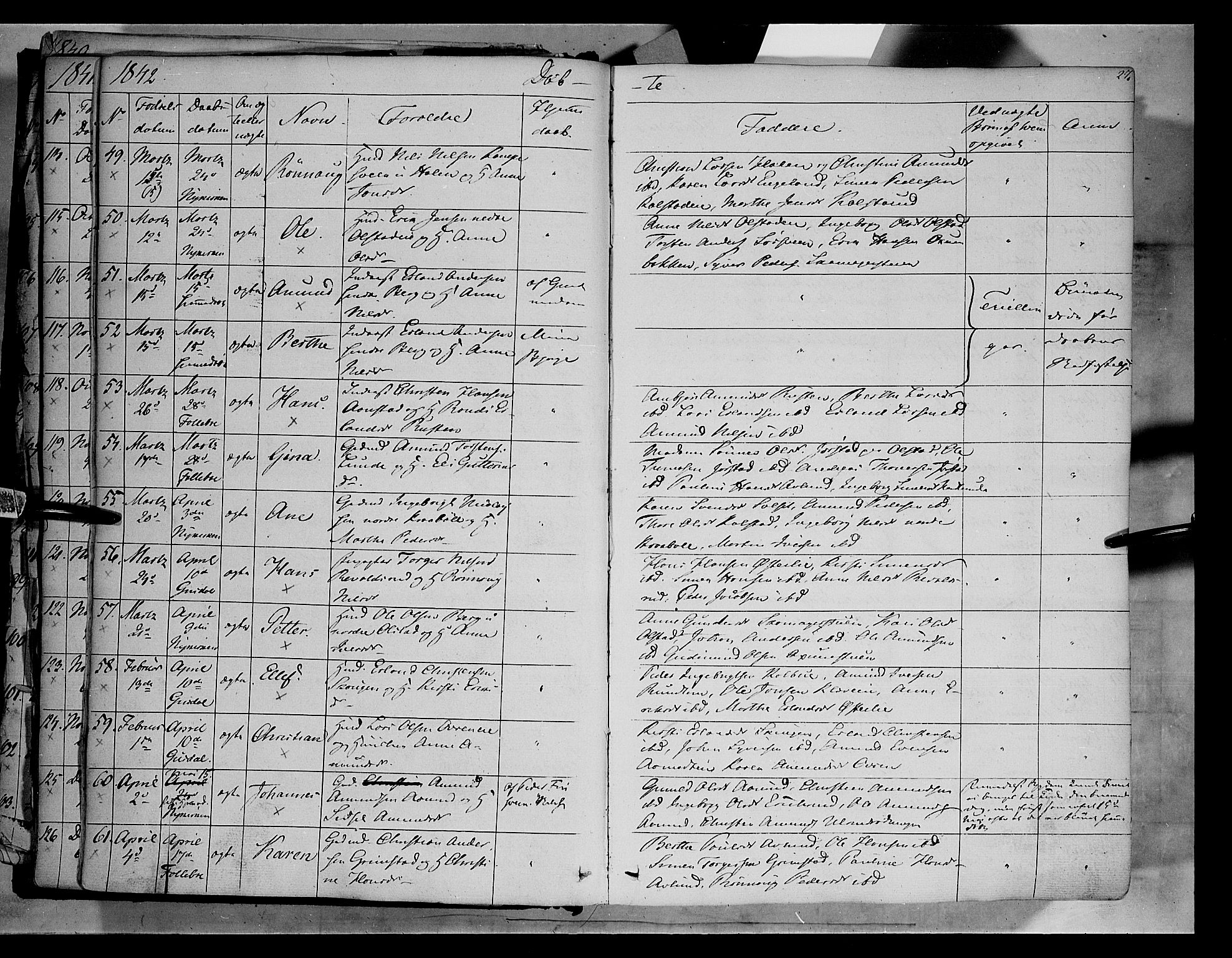 Gausdal prestekontor, AV/SAH-PREST-090/H/Ha/Haa/L0007: Parish register (official) no. 7, 1840-1850, p. 27