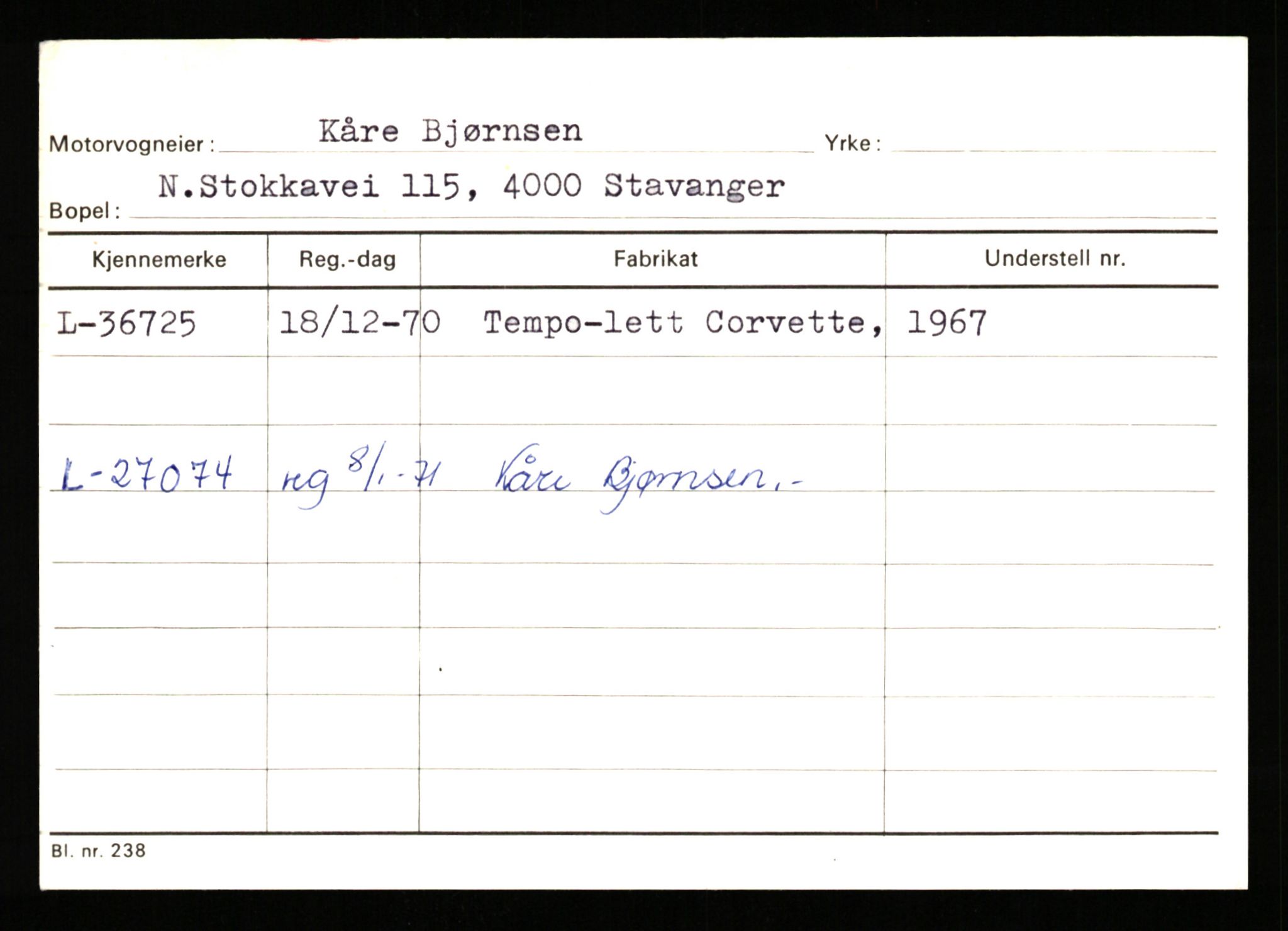 Stavanger trafikkstasjon, AV/SAST-A-101942/0/G/L0006: Registreringsnummer: 34250 - 49007, 1930-1971, p. 717