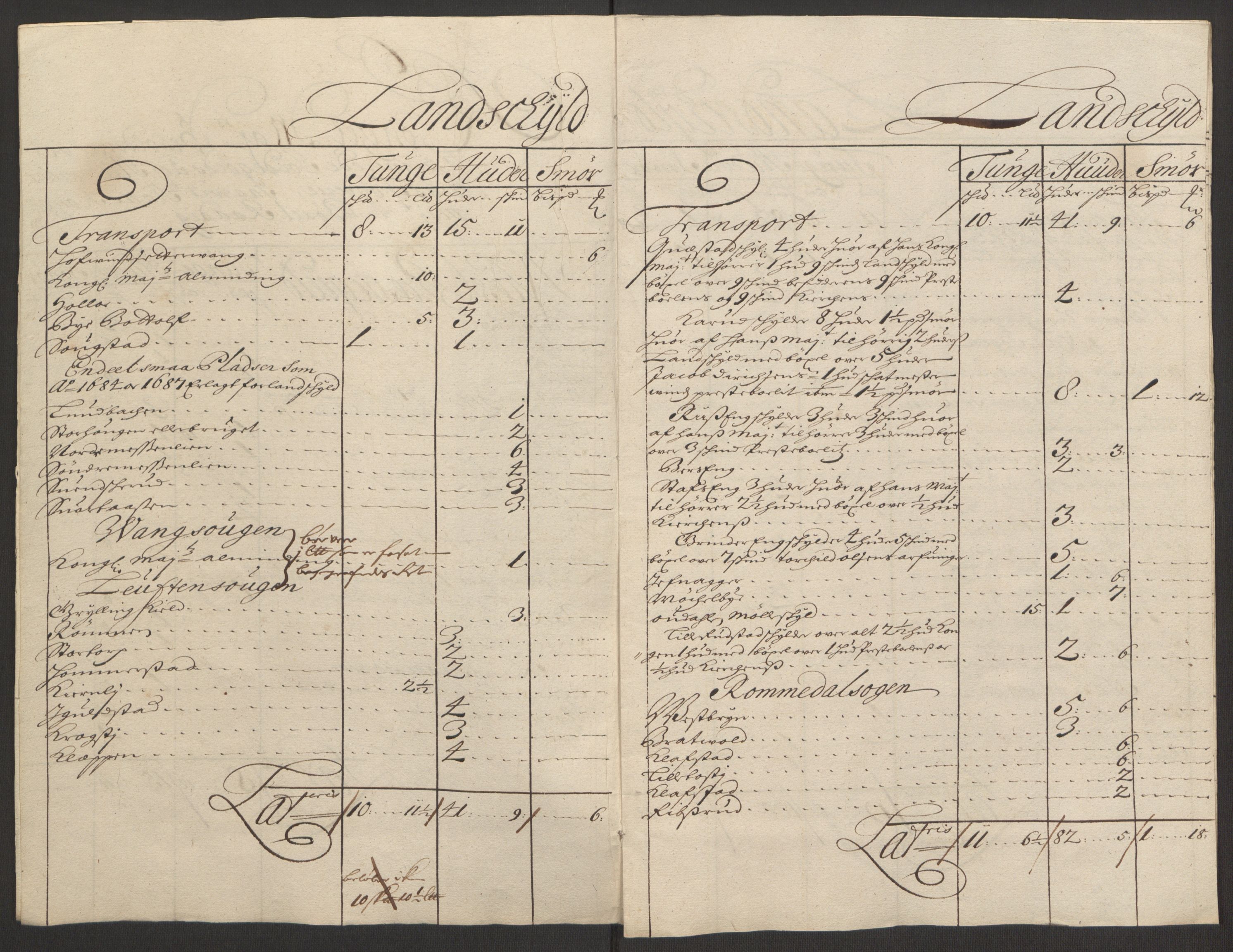 Rentekammeret inntil 1814, Reviderte regnskaper, Fogderegnskap, AV/RA-EA-4092/R16/L1035: Fogderegnskap Hedmark, 1694, p. 43