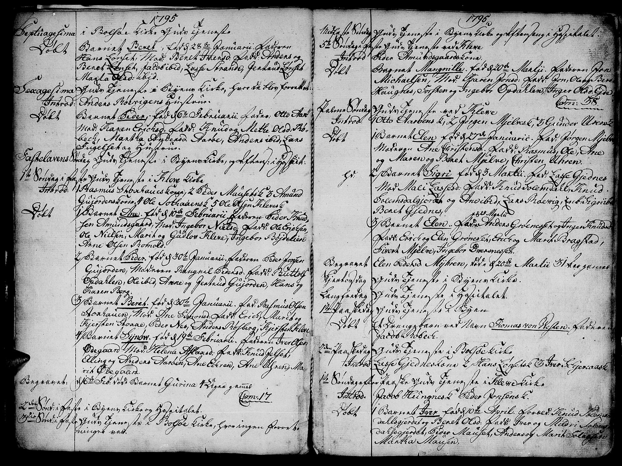 Ministerialprotokoller, klokkerbøker og fødselsregistre - Møre og Romsdal, SAT/A-1454/555/L0649: Parish register (official) no. 555A02 /1, 1795-1821, p. 2