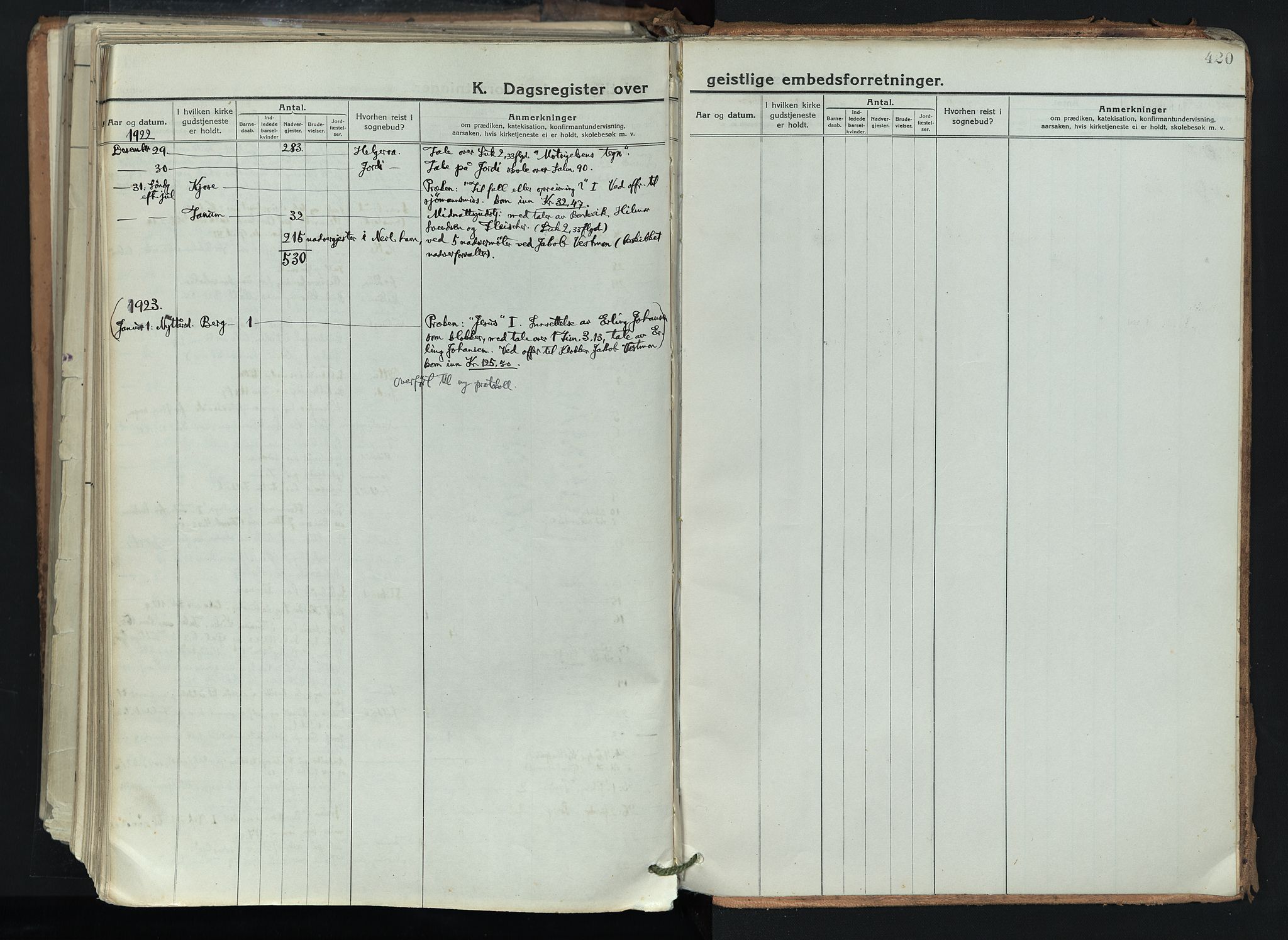 Brunlanes kirkebøker, AV/SAKO-A-342/F/Fc/L0003: Parish register (official) no. III 3, 1900-1922, p. 420