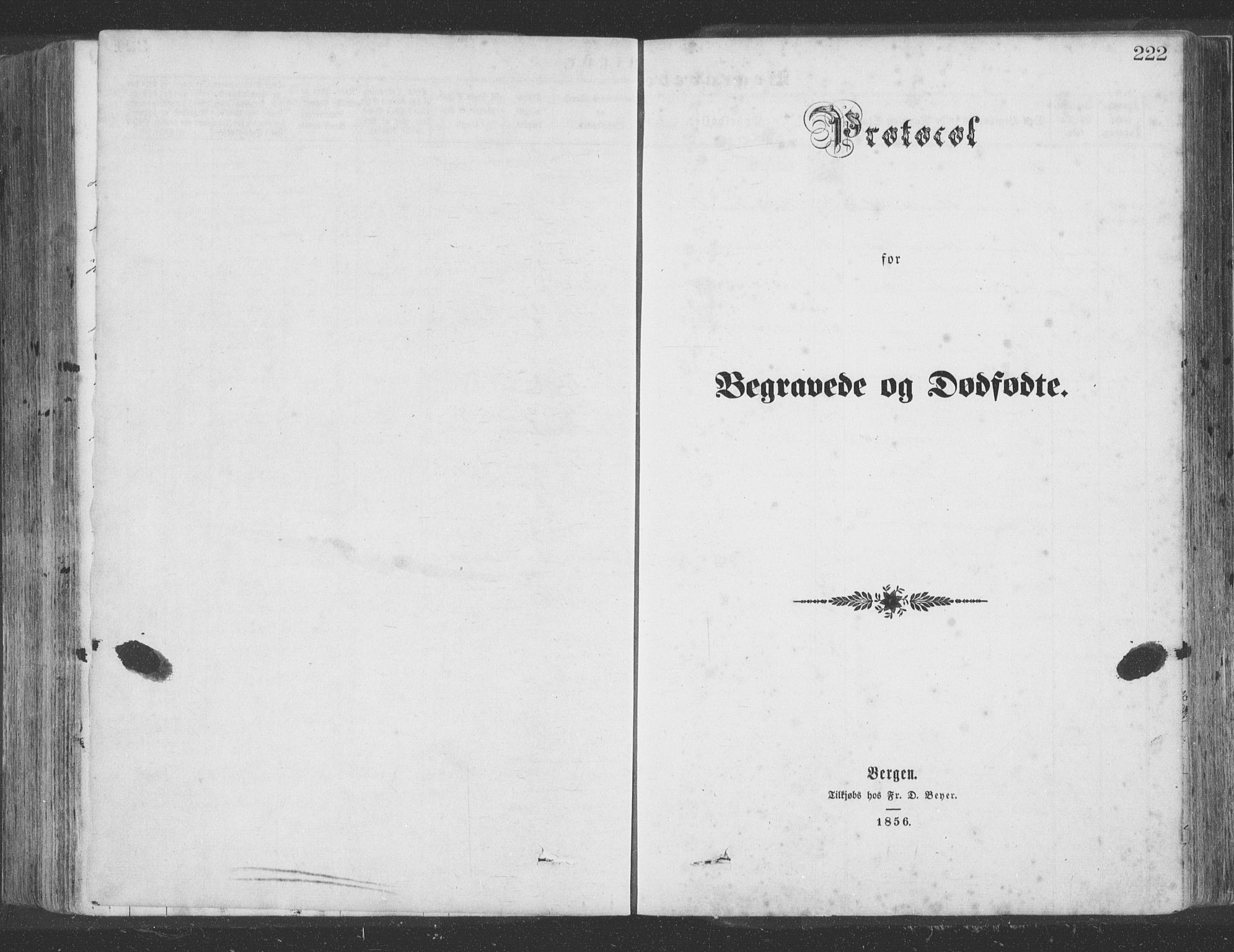 Hosanger sokneprestembete, SAB/A-75801/H/Haa: Parish register (official) no. A 9, 1864-1876, p. 222