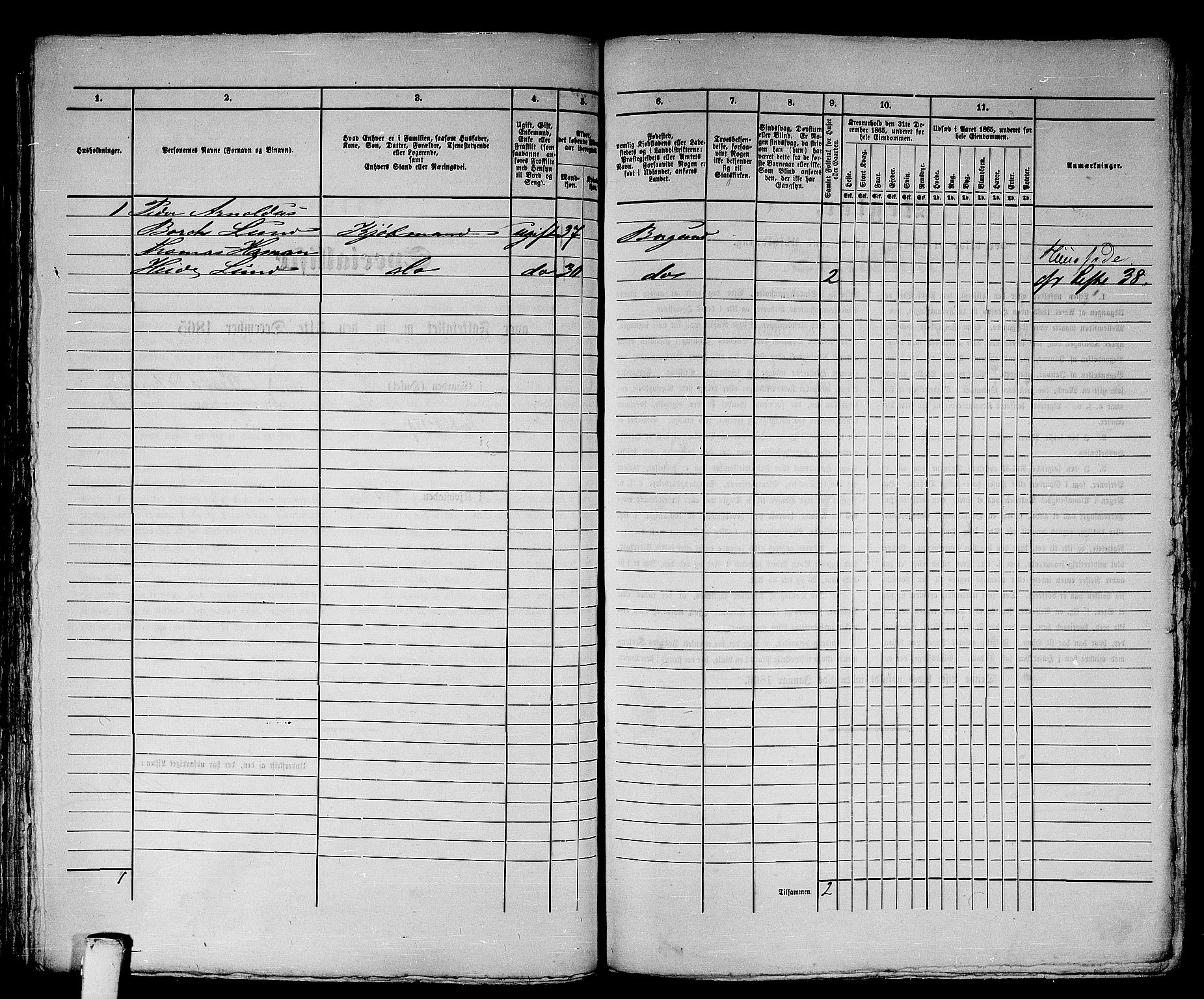 RA, 1865 census for Ålesund, 1865, p. 87