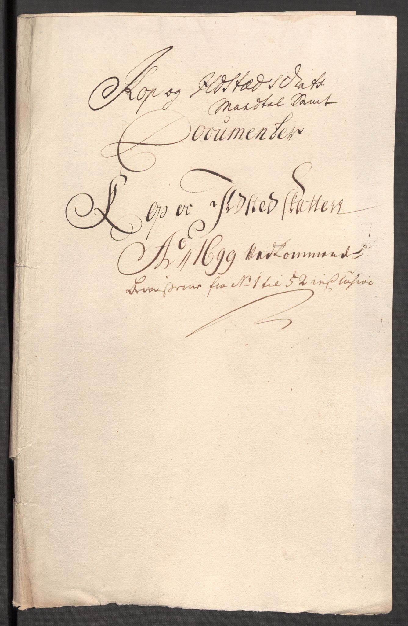 Rentekammeret inntil 1814, Reviderte regnskaper, Fogderegnskap, RA/EA-4092/R52/L3310: Fogderegnskap Sogn, 1698-1699, p. 501