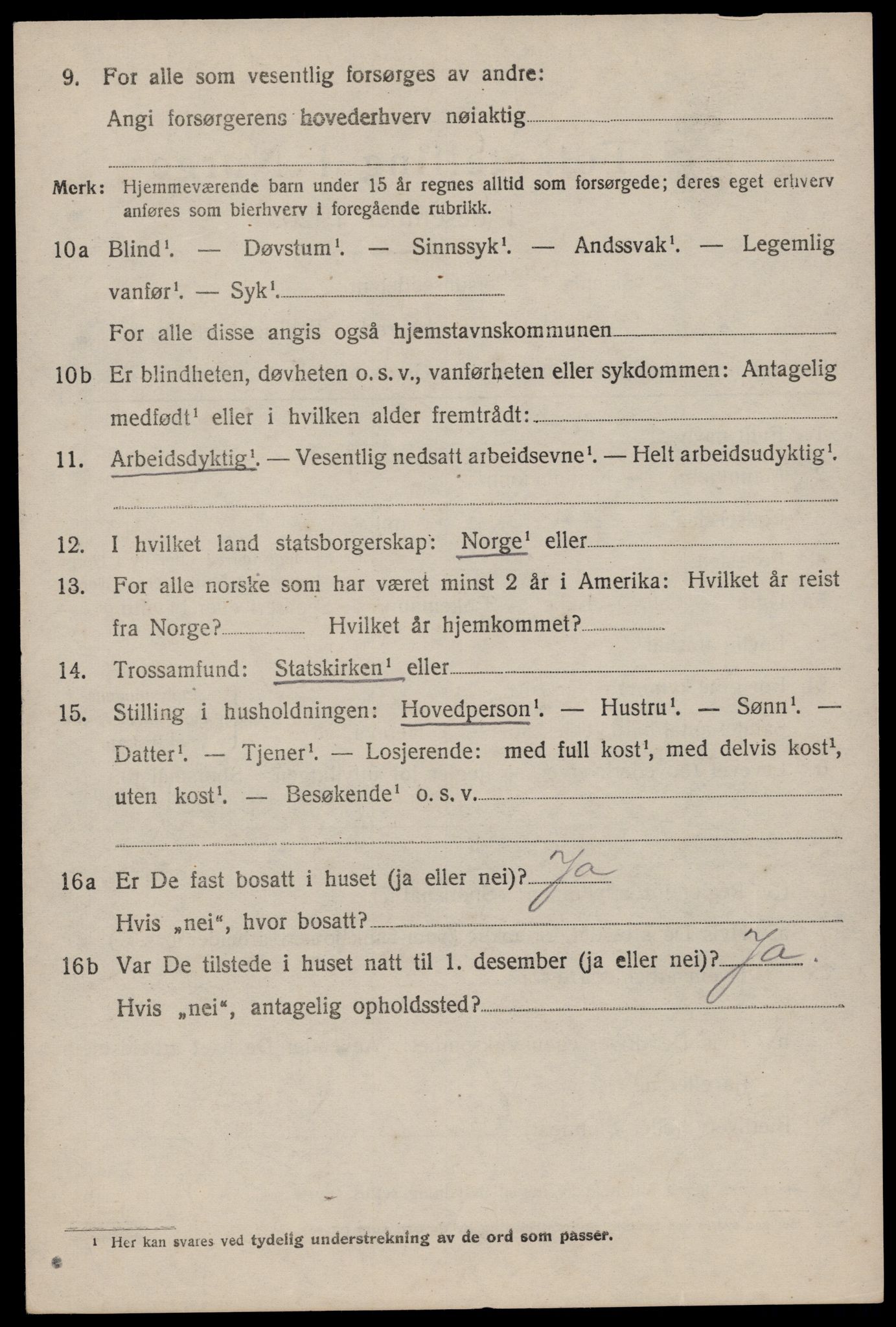 SAST, 1920 census for Skåre, 1920, p. 6831