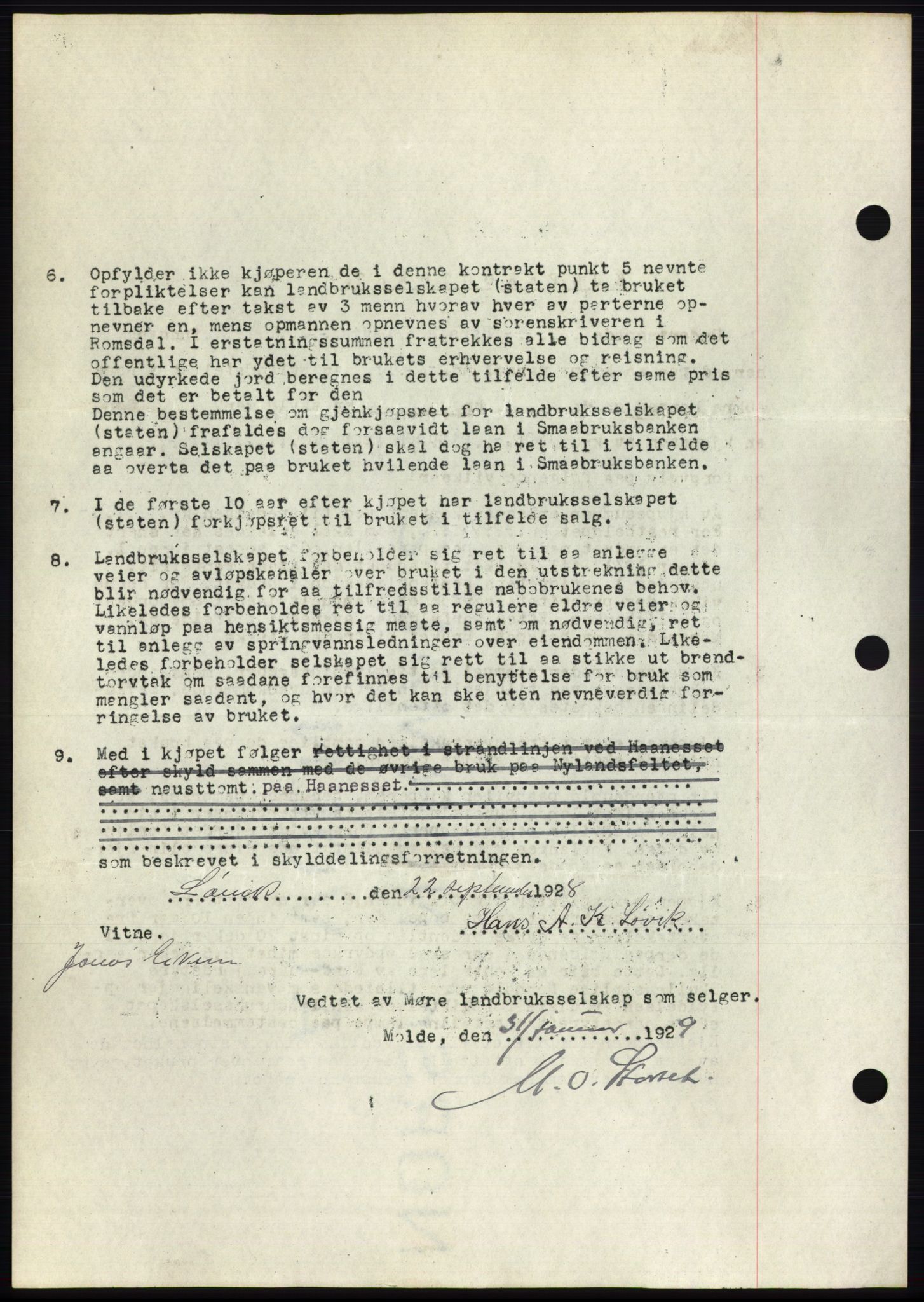 Romsdal sorenskriveri, AV/SAT-A-4149/1/2/2C/L0056: Mortgage book no. 50, 1929-1929, Deed date: 15.04.1929