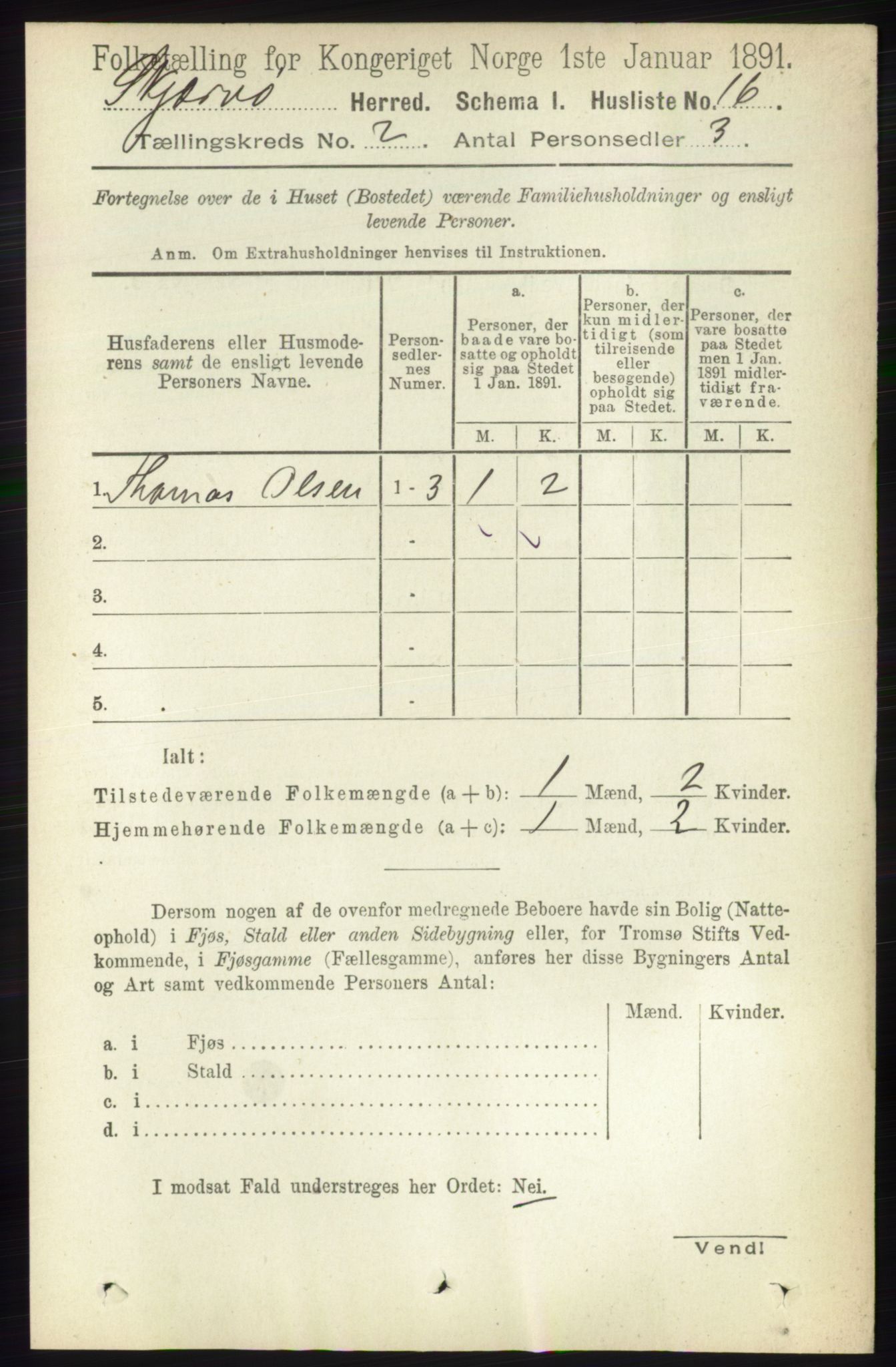 RA, 1891 census for 1941 Skjervøy, 1891, p. 933