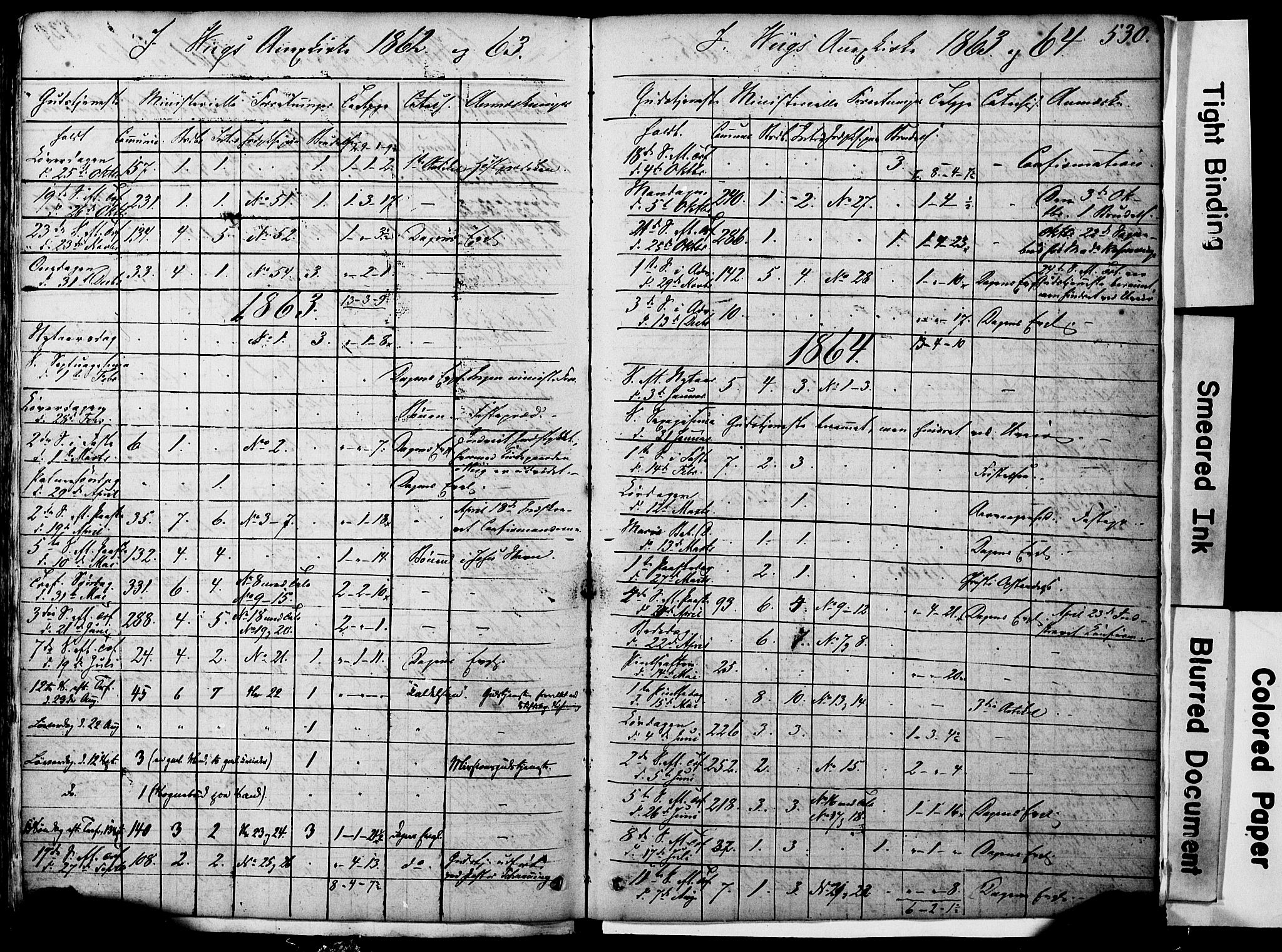 Ministerialprotokoller, klokkerbøker og fødselsregistre - Nordland, AV/SAT-A-1459/812/L0176: Parish register (official) no. 812A05, 1834-1874, p. 530