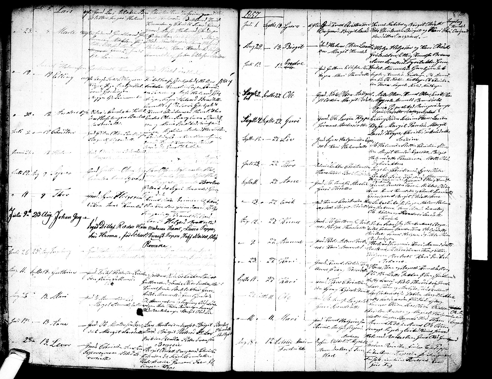 Nes kirkebøker, AV/SAKO-A-236/G/Ga/L0001: Parish register (copy) no. I 1, 1843-1872