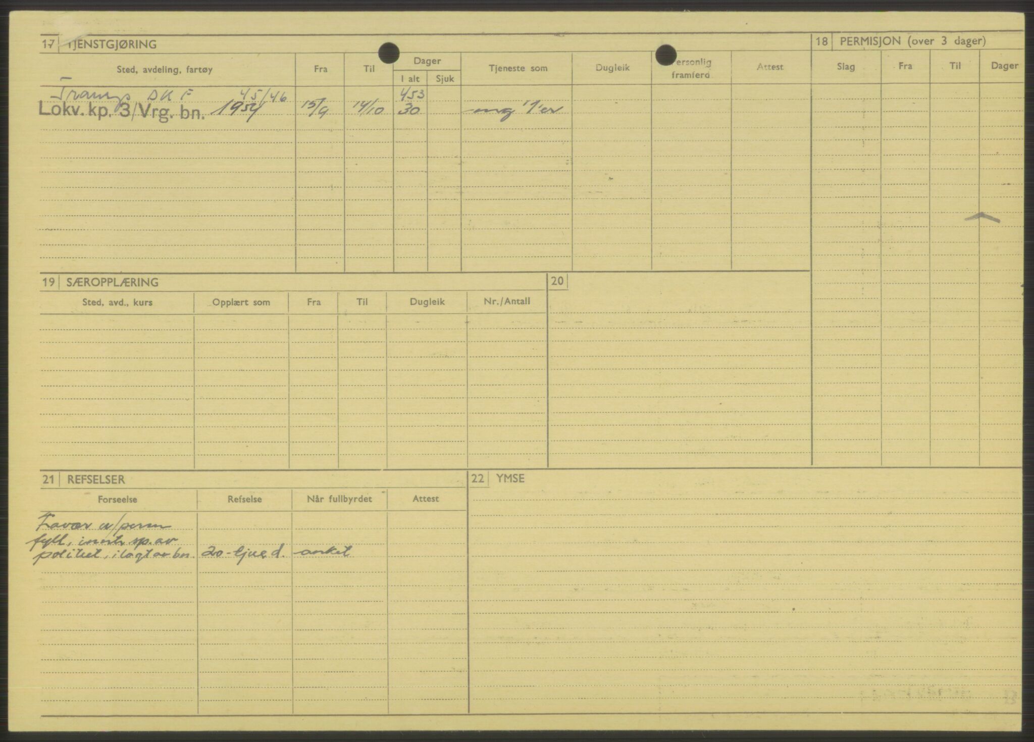 Forsvaret, Varanger bataljon, AV/RA-RAFA-2258/1/D/L0444: Rulleblad for menige født 1913-1914, 1913-1914, p. 271