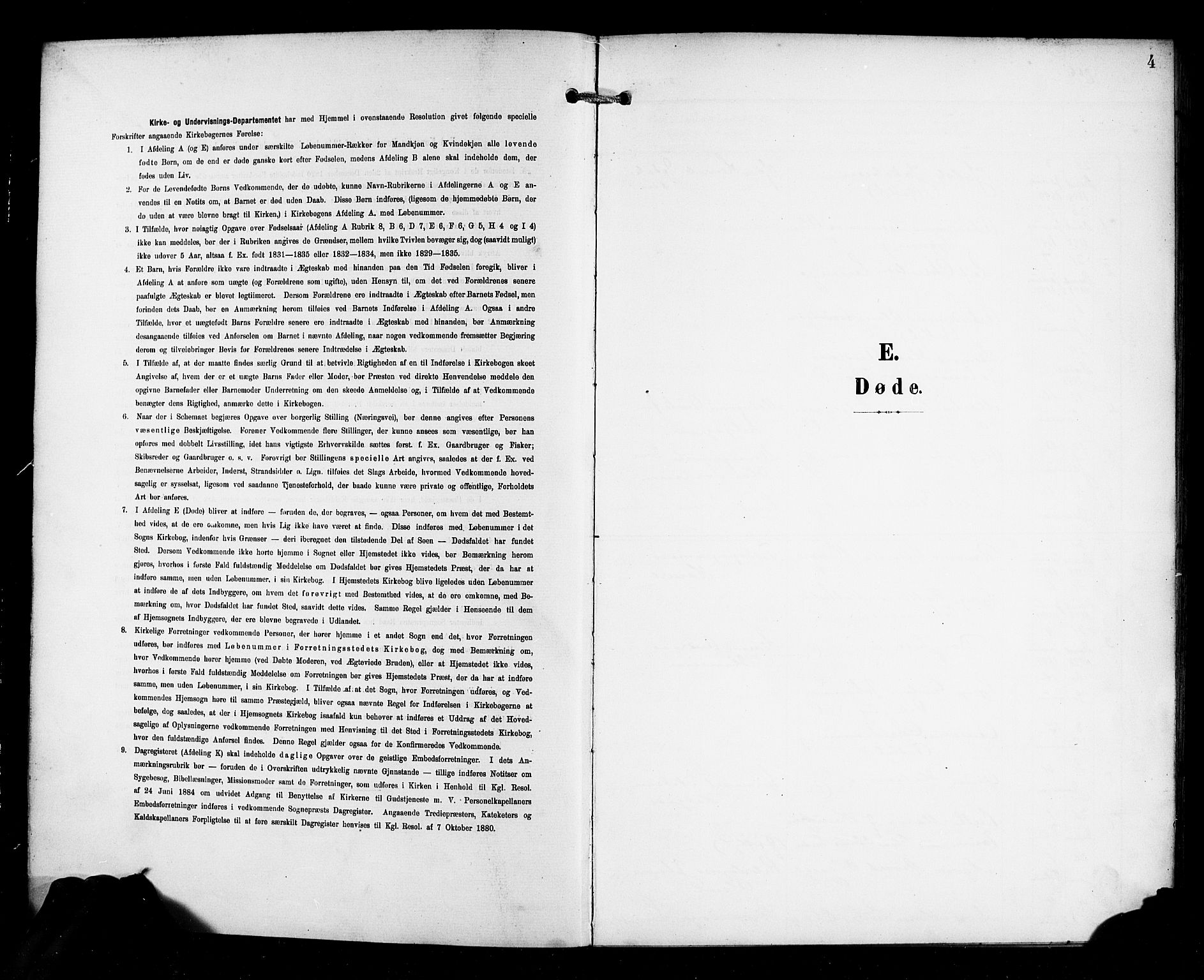 Nykirken Sokneprestembete, SAB/A-77101/H/Haa/L0045: Parish register (official) no. E 5, 1899-1917, p. 4