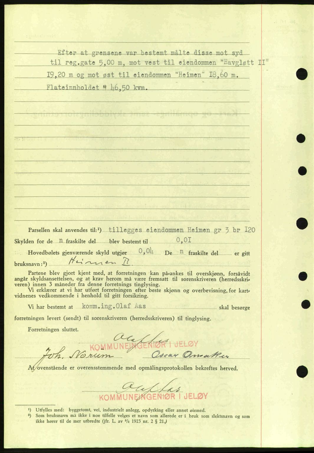 Moss sorenskriveri, SAO/A-10168: Mortgage book no. A5, 1938-1939, Diary no: : 2806/1938