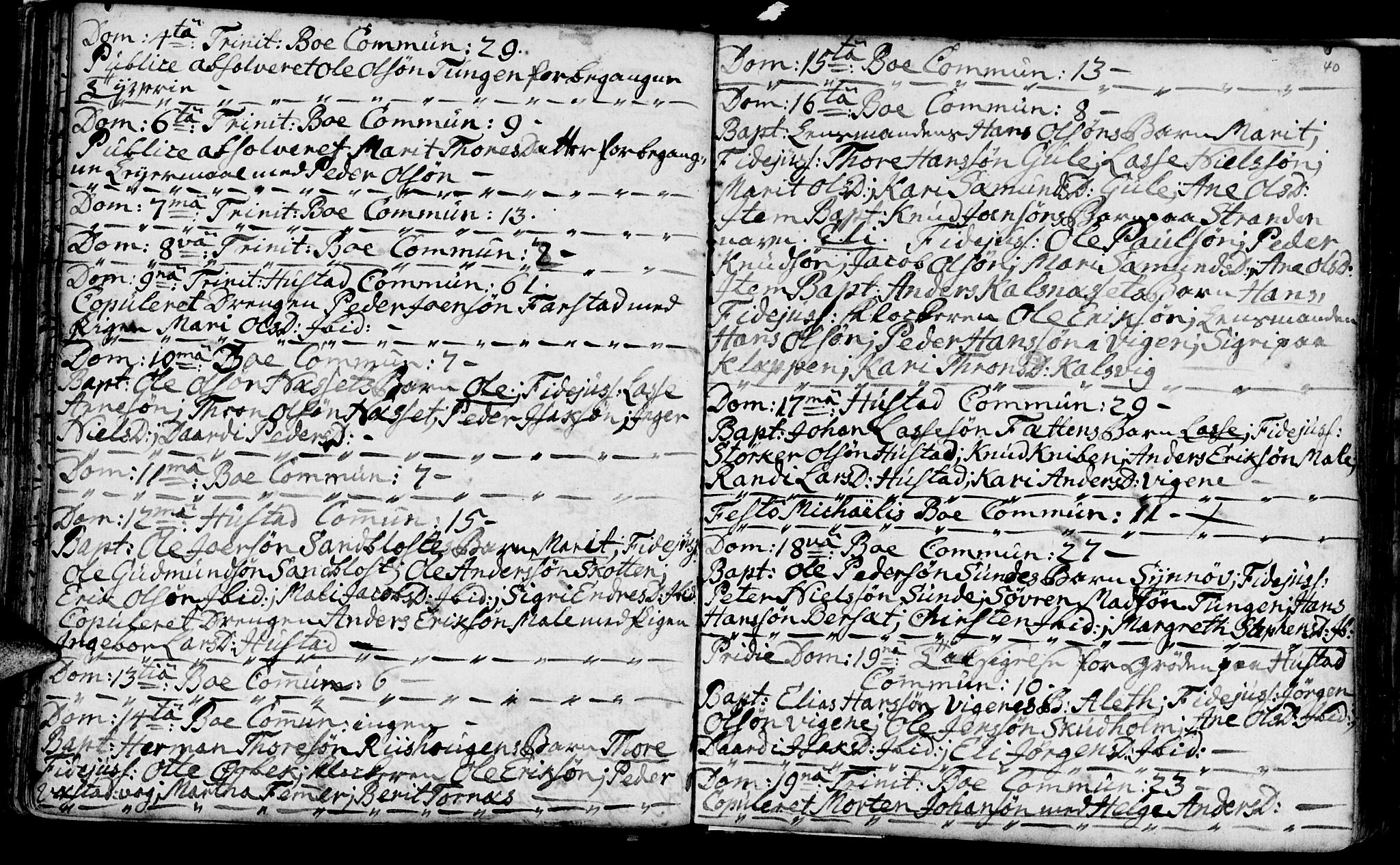 Ministerialprotokoller, klokkerbøker og fødselsregistre - Møre og Romsdal, AV/SAT-A-1454/566/L0760: Parish register (official) no. 566A01, 1739-1766, p. 40