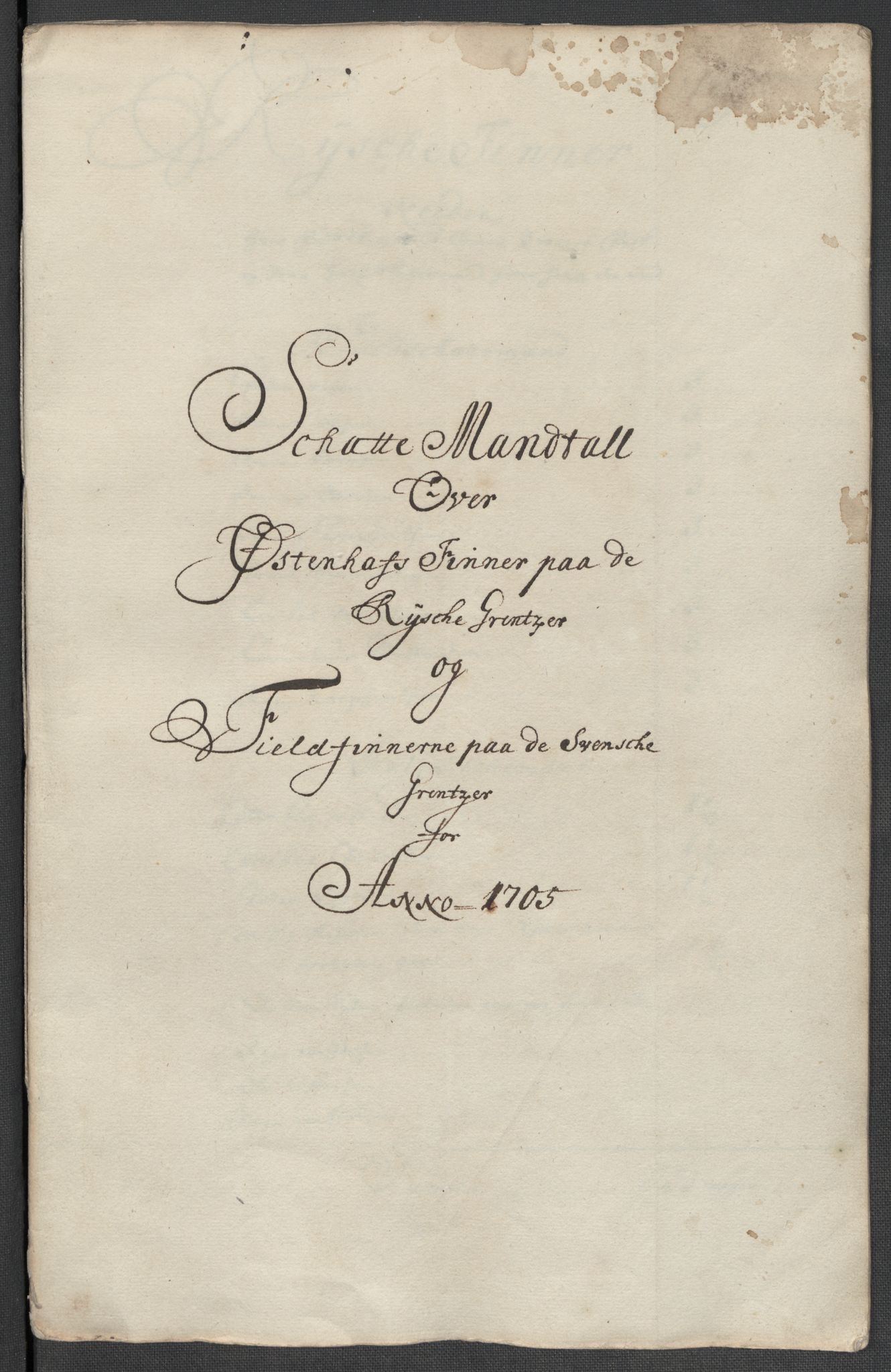 Rentekammeret inntil 1814, Reviderte regnskaper, Fogderegnskap, RA/EA-4092/R69/L4853: Fogderegnskap Finnmark/Vardøhus, 1705-1706, p. 14