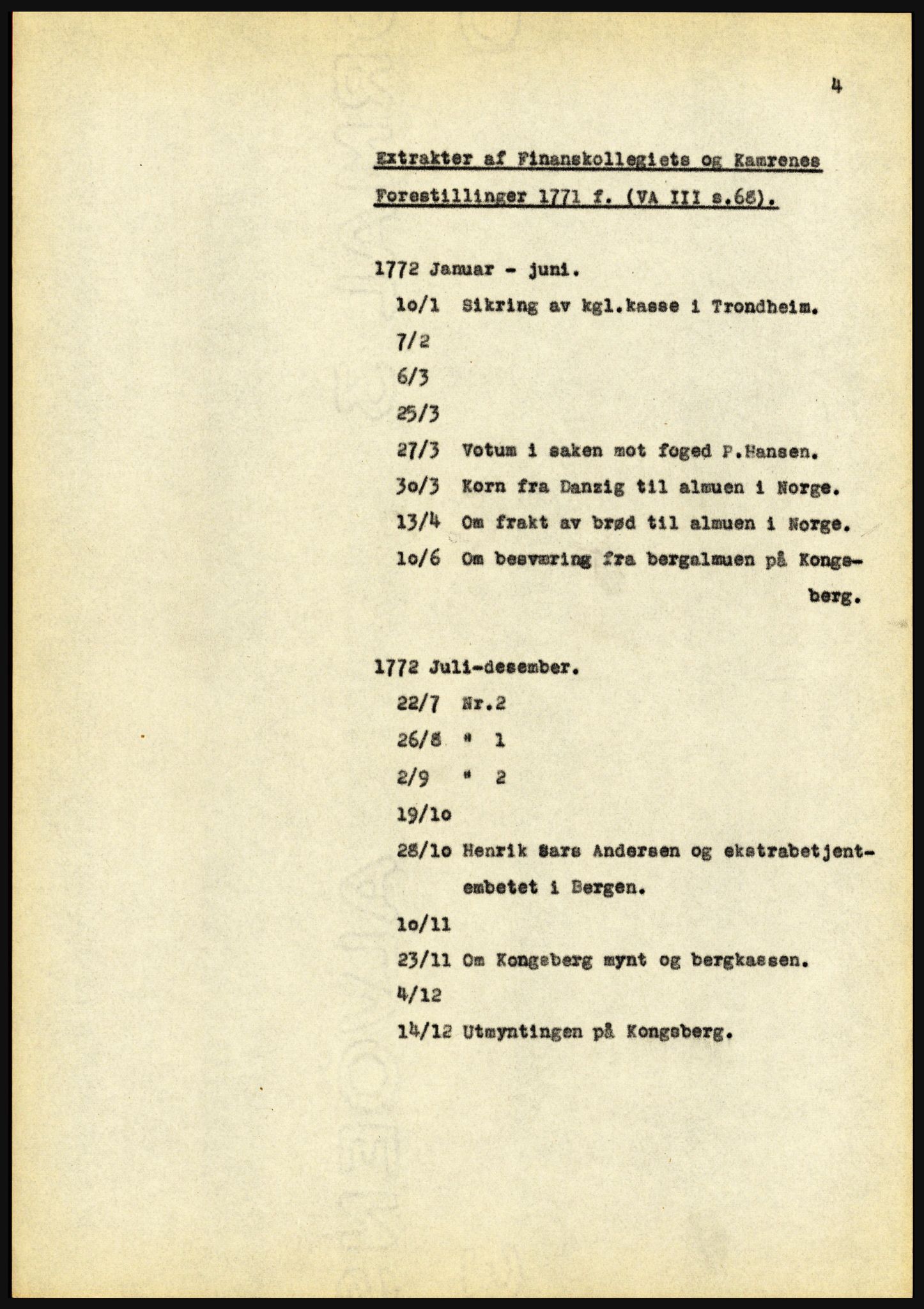 Riksarkivet, Seksjon for eldre arkiv og spesialsamlinger, AV/RA-EA-6797/H/Ha, 1953, p. 4