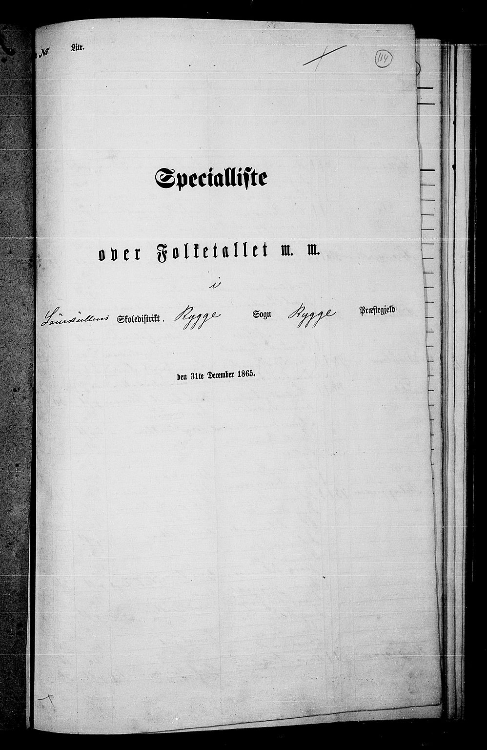 RA, 1865 census for Rygge, 1865, p. 58