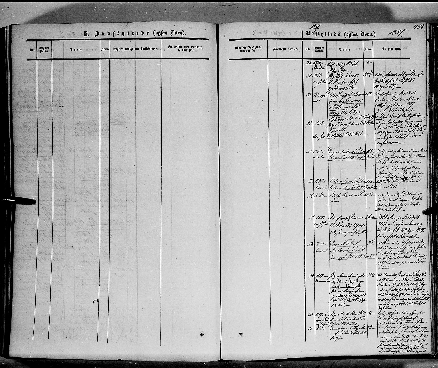 Stange prestekontor, AV/SAH-PREST-002/K/L0012: Parish register (official) no. 12, 1852-1862, p. 458