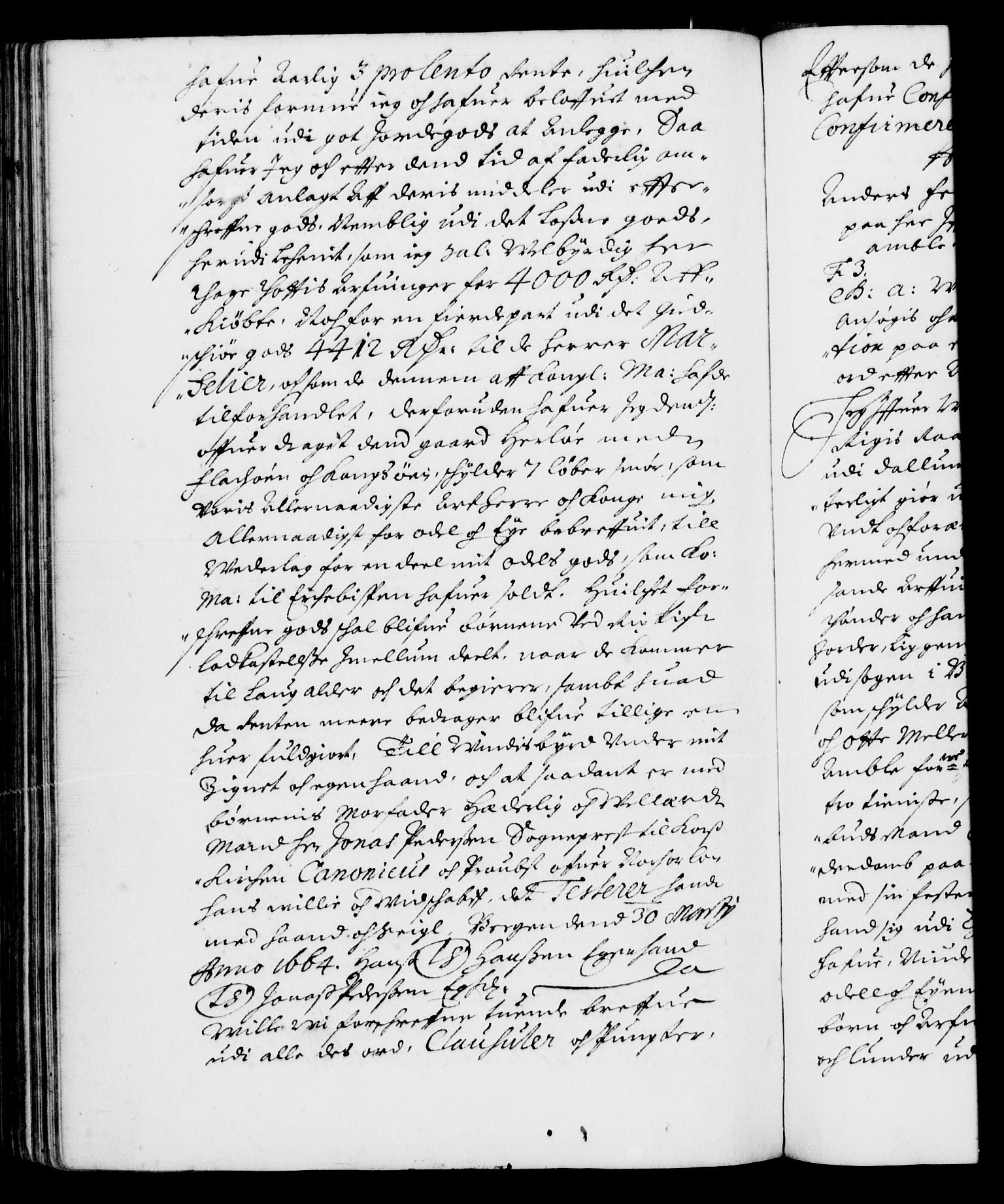 Danske Kanselli 1572-1799, AV/RA-EA-3023/F/Fc/Fca/Fcaa/L0010: Norske registre (mikrofilm), 1660-1670, p. 823b