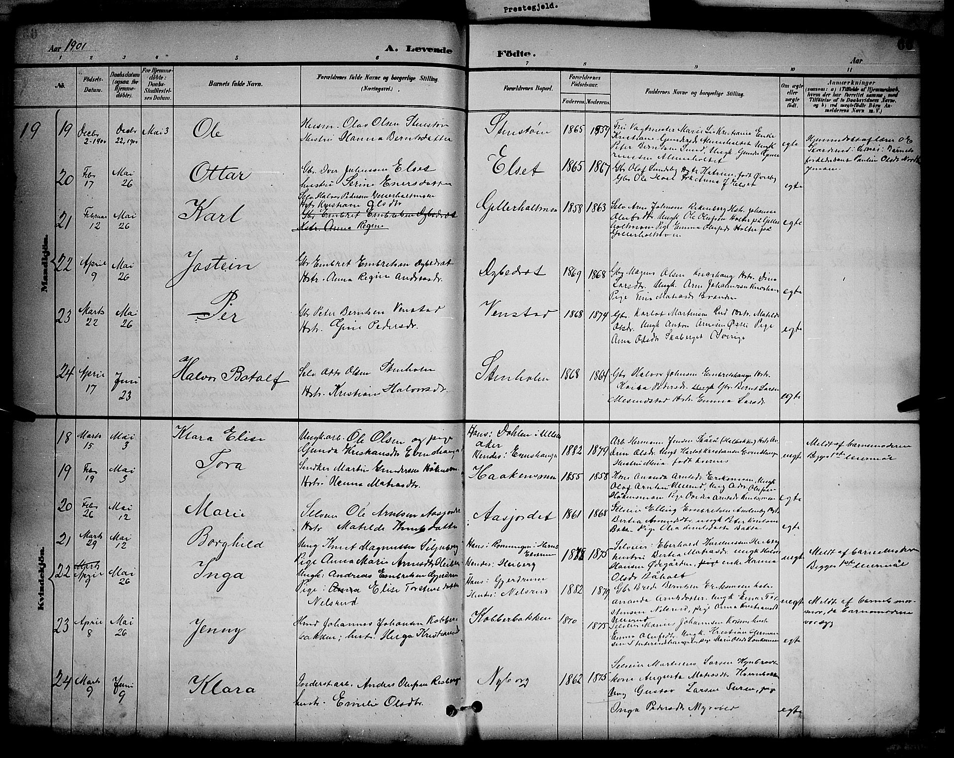 Våler prestekontor, Hedmark, AV/SAH-PREST-040/H/Ha/Hab/L0001: Parish register (copy) no. 1, 1894-1904, p. 66