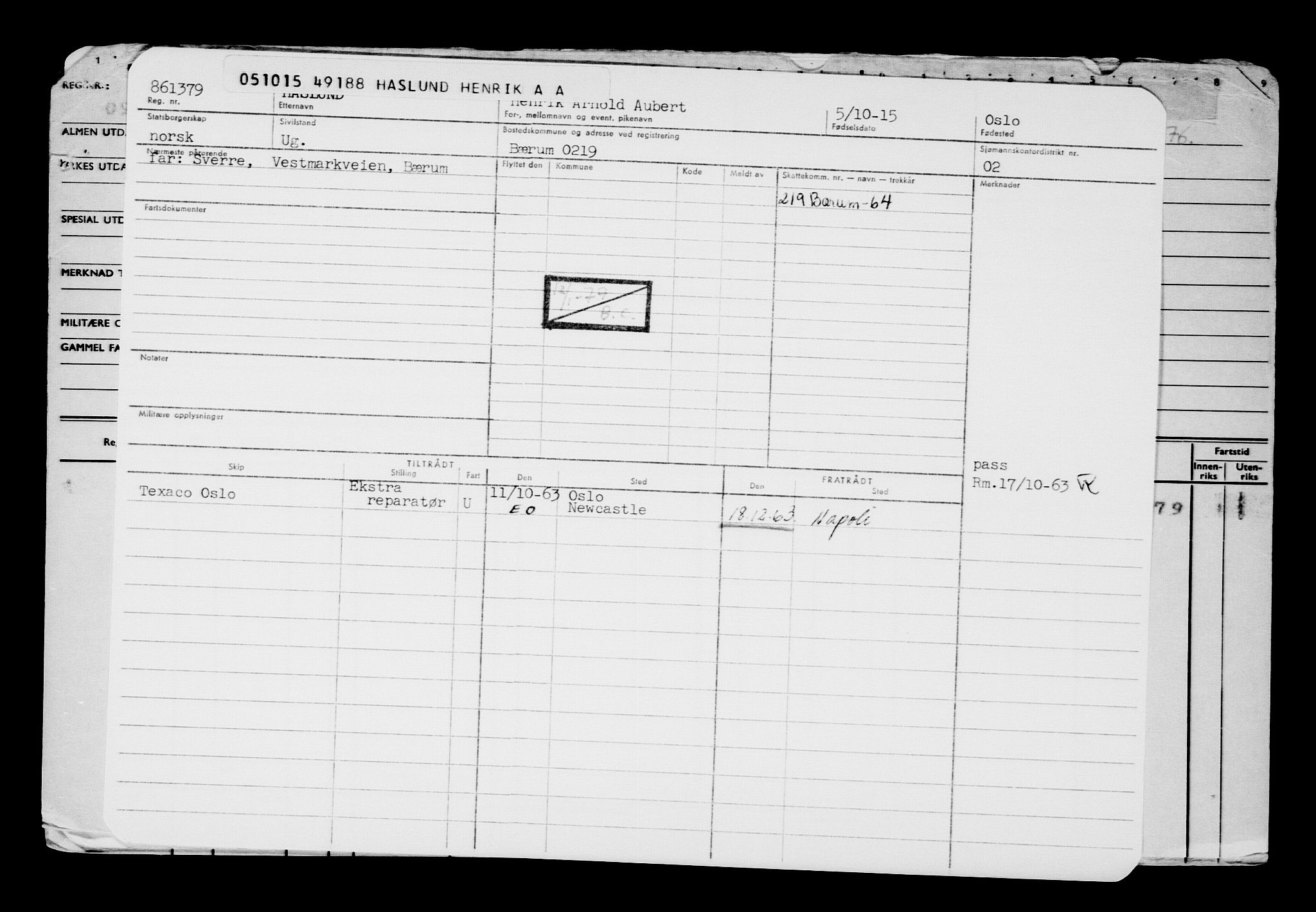 Direktoratet for sjømenn, AV/RA-S-3545/G/Gb/L0133: Hovedkort, 1915, p. 465