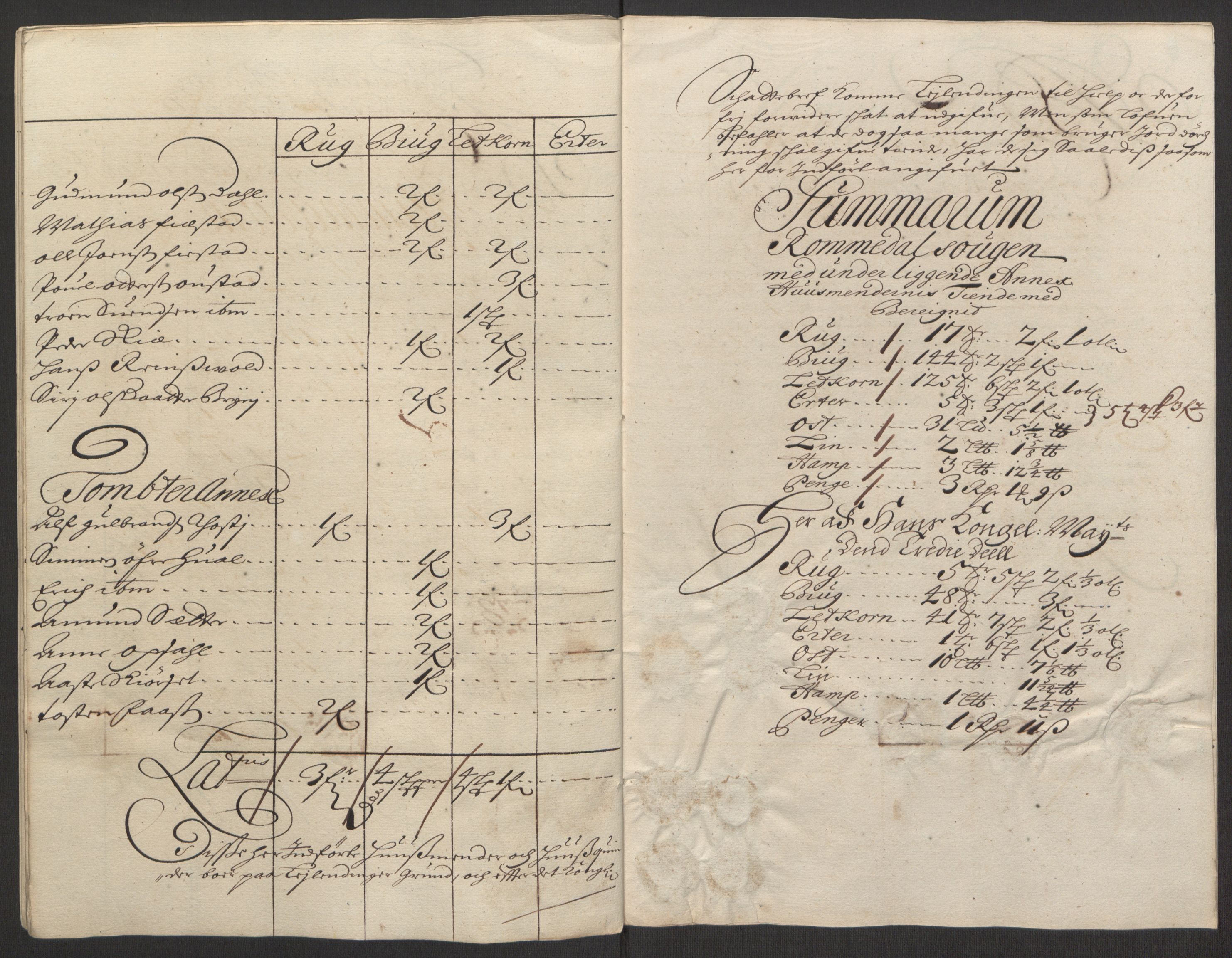 Rentekammeret inntil 1814, Reviderte regnskaper, Fogderegnskap, AV/RA-EA-4092/R16/L1035: Fogderegnskap Hedmark, 1694, p. 61