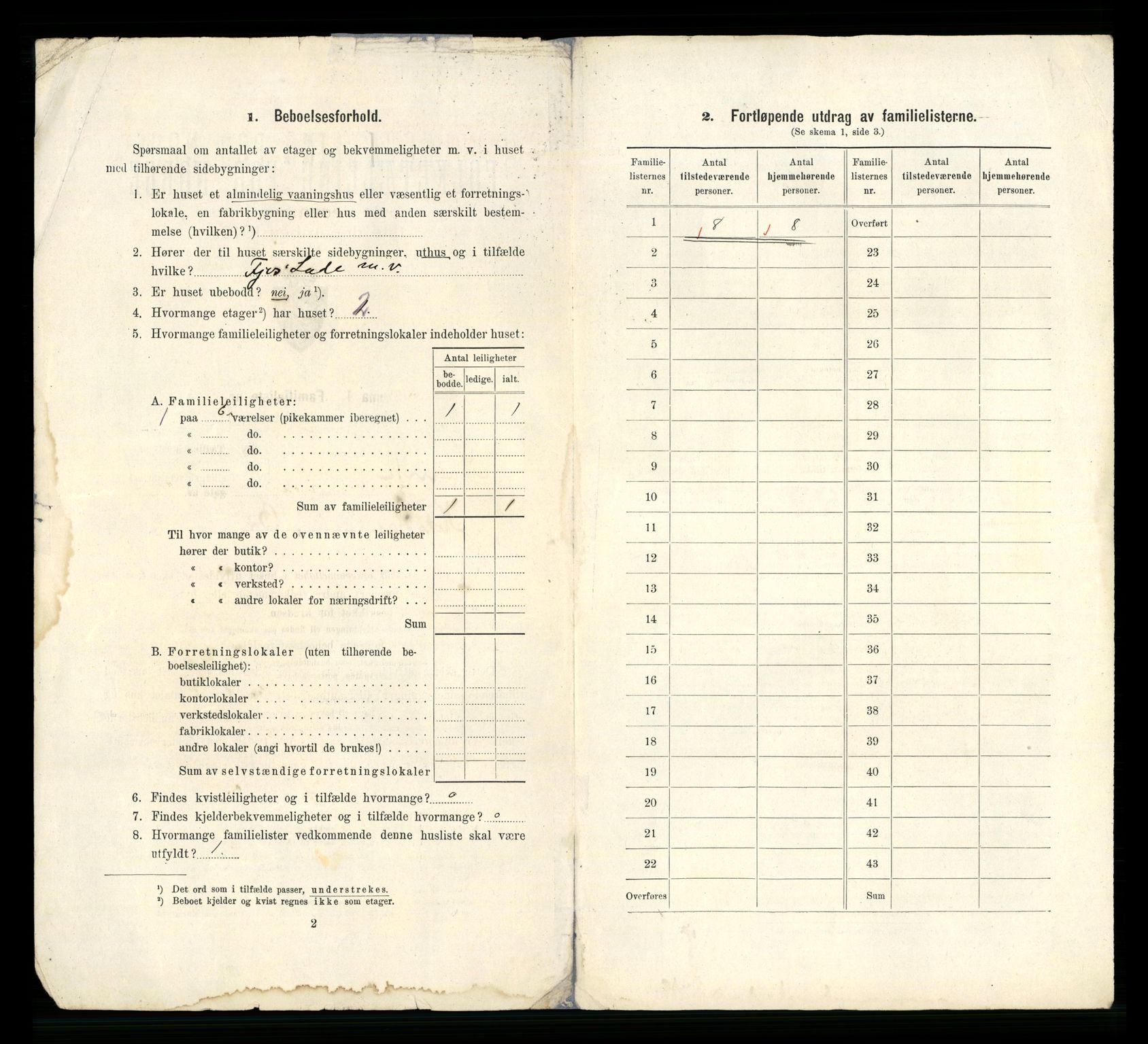 RA, 1910 census for Narvik, 1910, p. 28