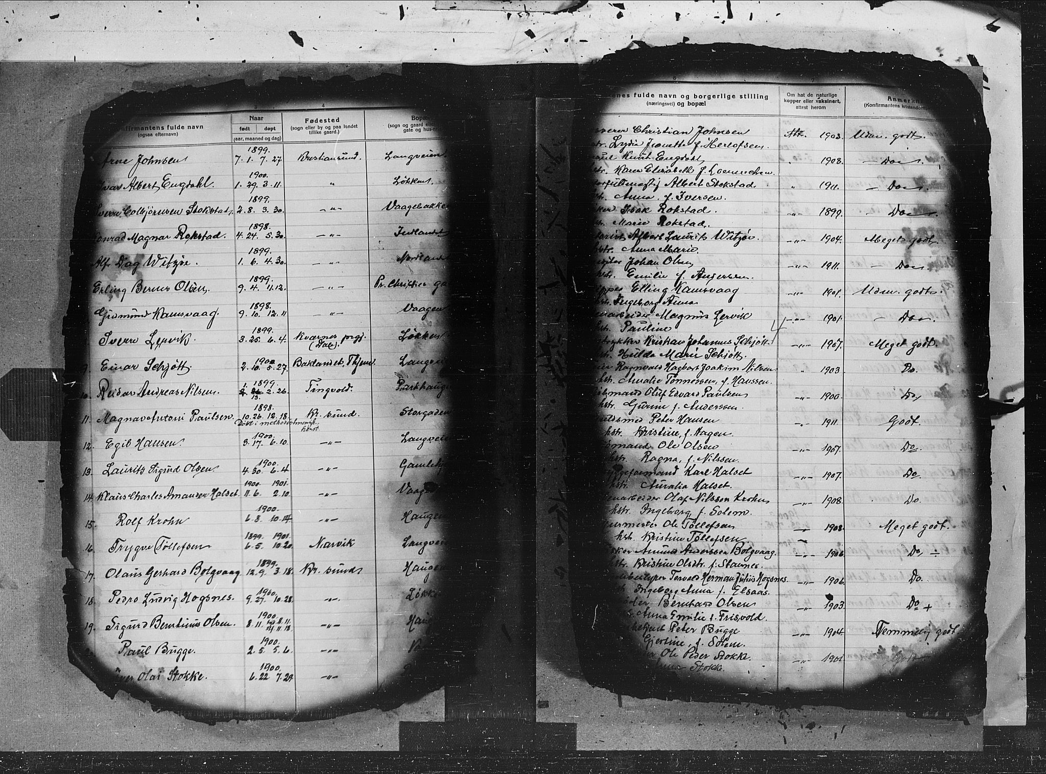 Kristiansund sokneprestkontor, AV/SAT-A-1068/1/I/I1: Parish register (official) no. 7c, 1914-1925, p. 4