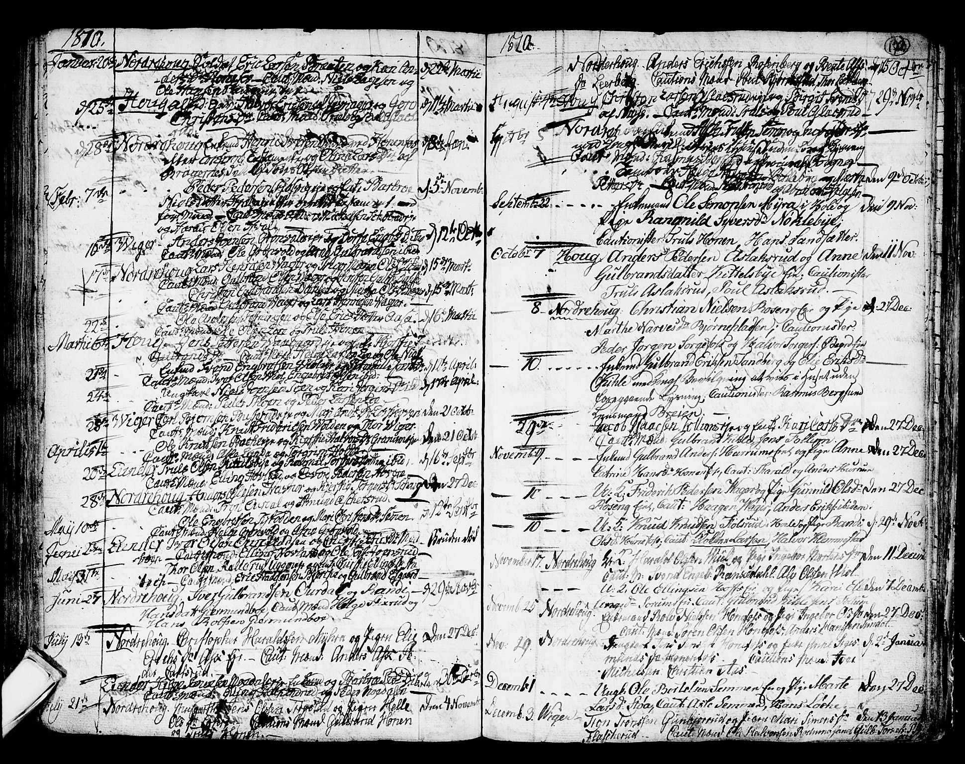 Norderhov kirkebøker, SAKO/A-237/F/Fa/L0006: Parish register (official) no. 6, 1789-1811, p. 172