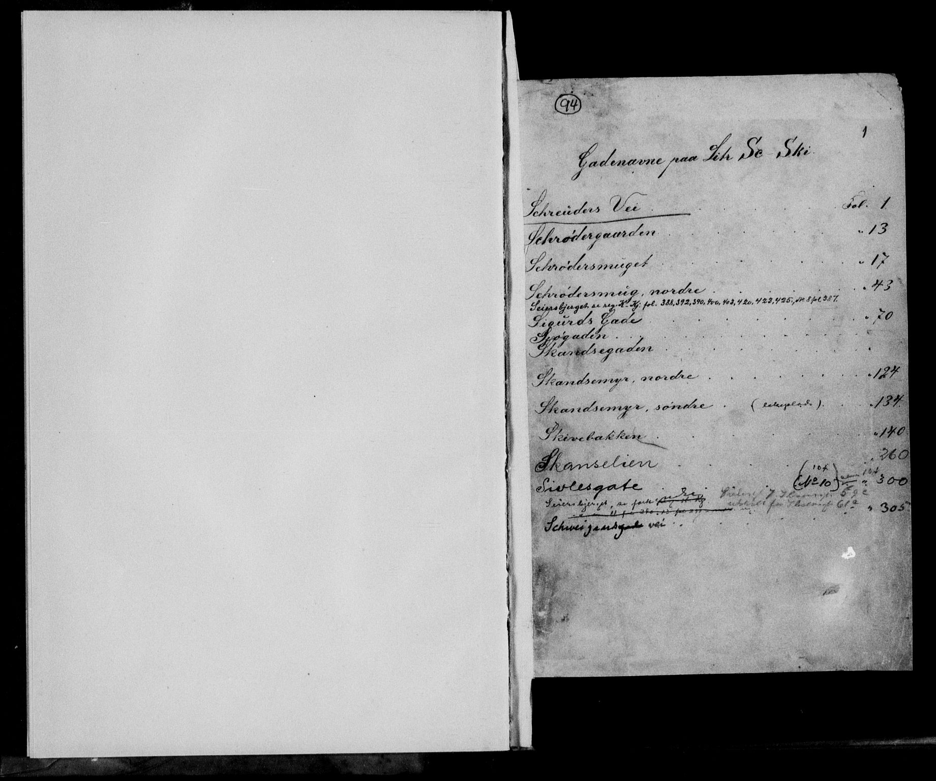 Byfogd og Byskriver i Bergen, SAB/A-3401/03/03AdD/L0046: Mortgage register no. A.d.D.46, 1894-1936, p. 1