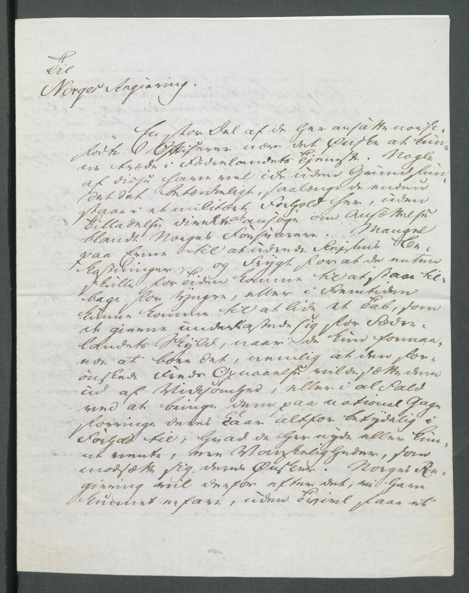 Forskjellige samlinger, Historisk-kronologisk samling, AV/RA-EA-4029/G/Ga/L0009A: Historisk-kronologisk samling. Dokumenter fra januar og ut september 1814. , 1814, p. 76